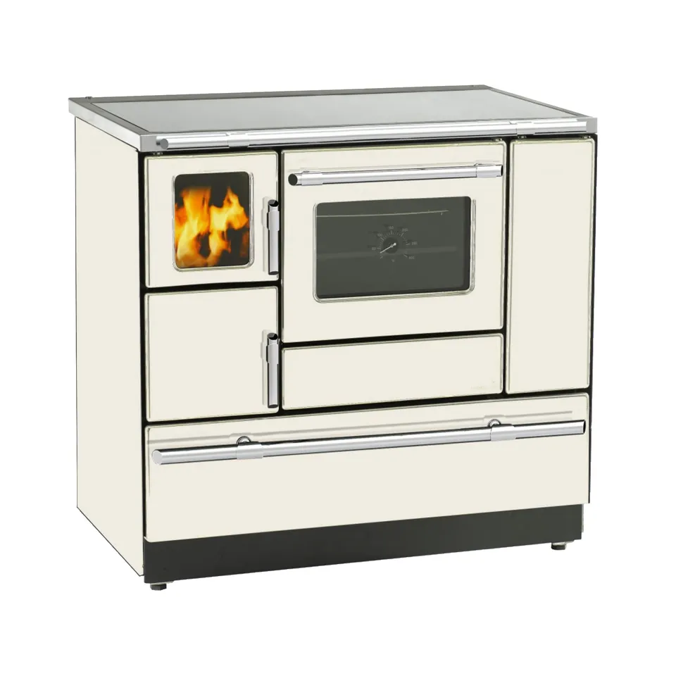 wamsler-ambiente-line-k-138f-holzherd-creme-beige-dauerbrand image 1