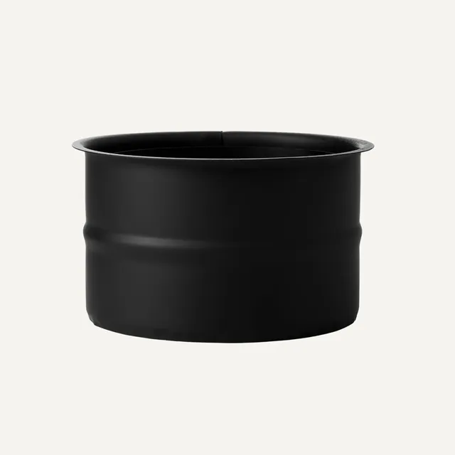 aduro-wandmuffe-doppelt-100-mm-schwarz image 1