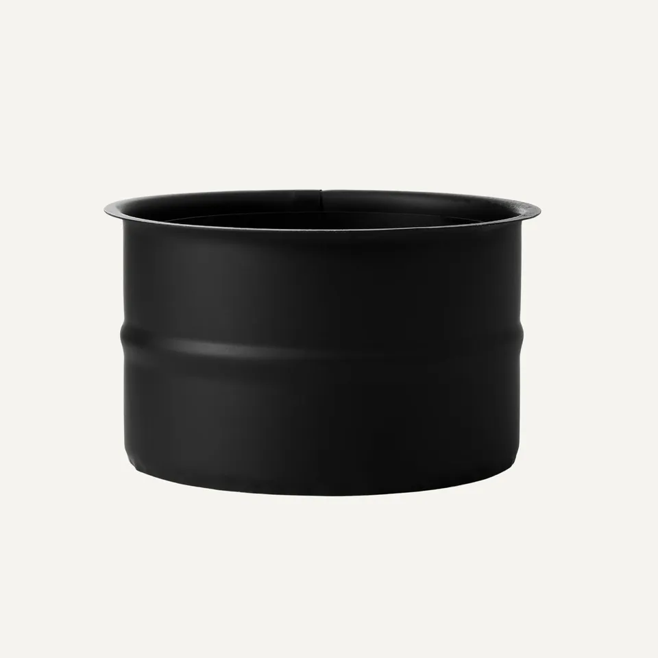 aduro-wandmuffe-doppelt-100-mm-schwarz image 1