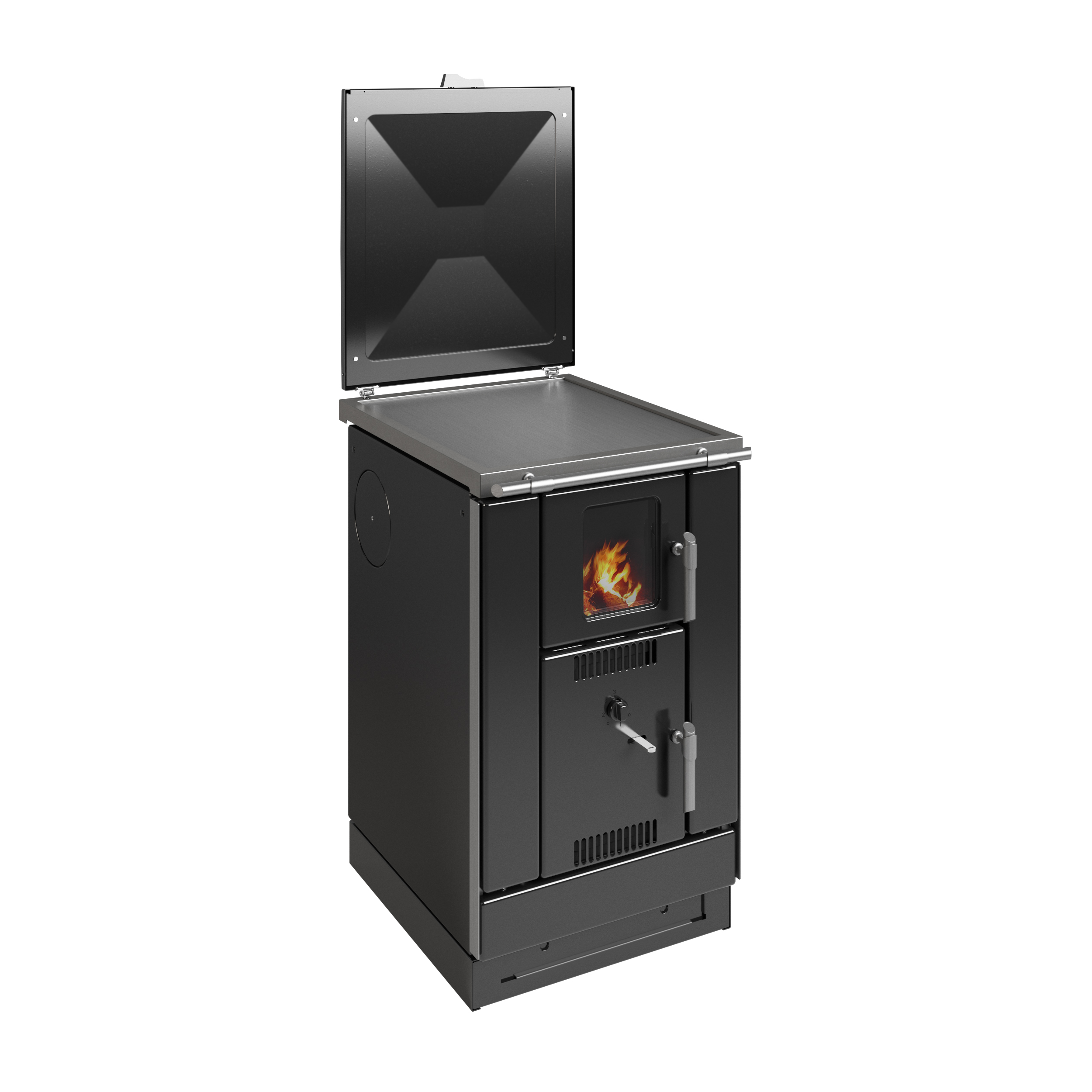 wamsler-k-158-f-schwarz-wasserf-hrender-holzherd-22-kw image 1