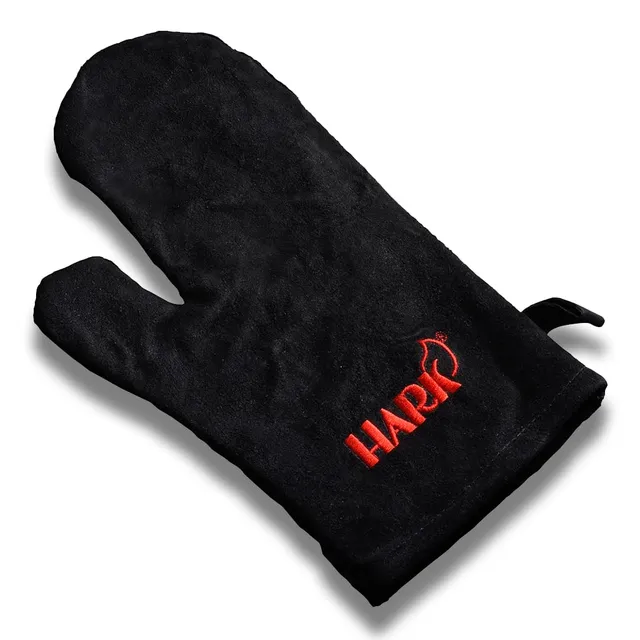 hark-kaminhandschuh-grillhandschuh-wildleder-schwarz image 1