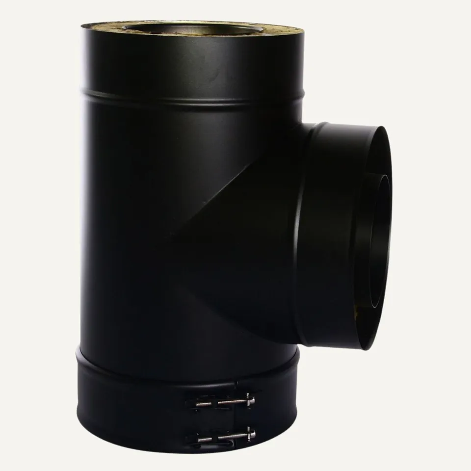 aduro-t-sektion-0-45-m-schwarz-isolierte-schornstein-sektion image 1