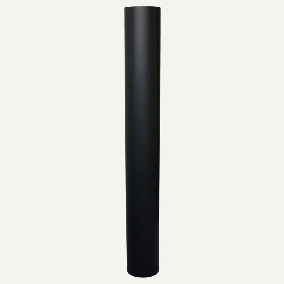 aduro-kaminrohr-1-0-m-schwarz-metallic image 1