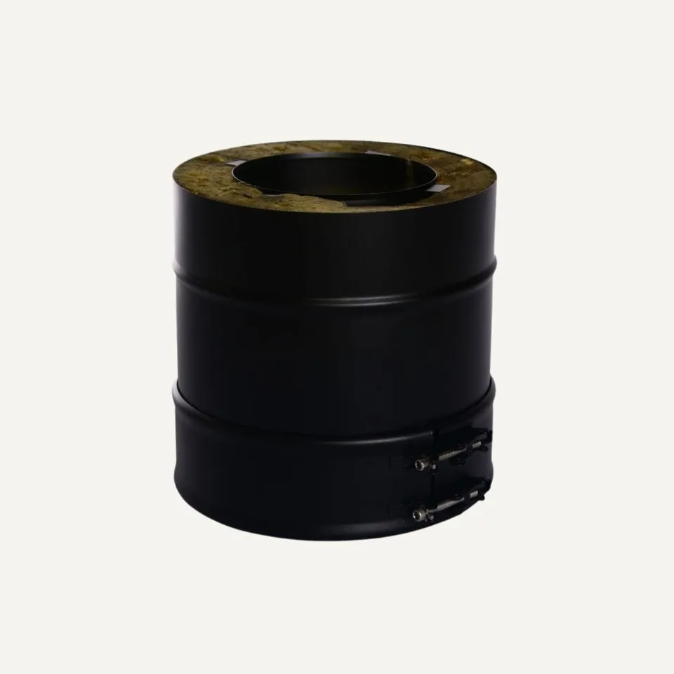 aduro-isolierte-l-ngensektion-0-25-m-schwarz-schornstein-verl-ngerung image 1