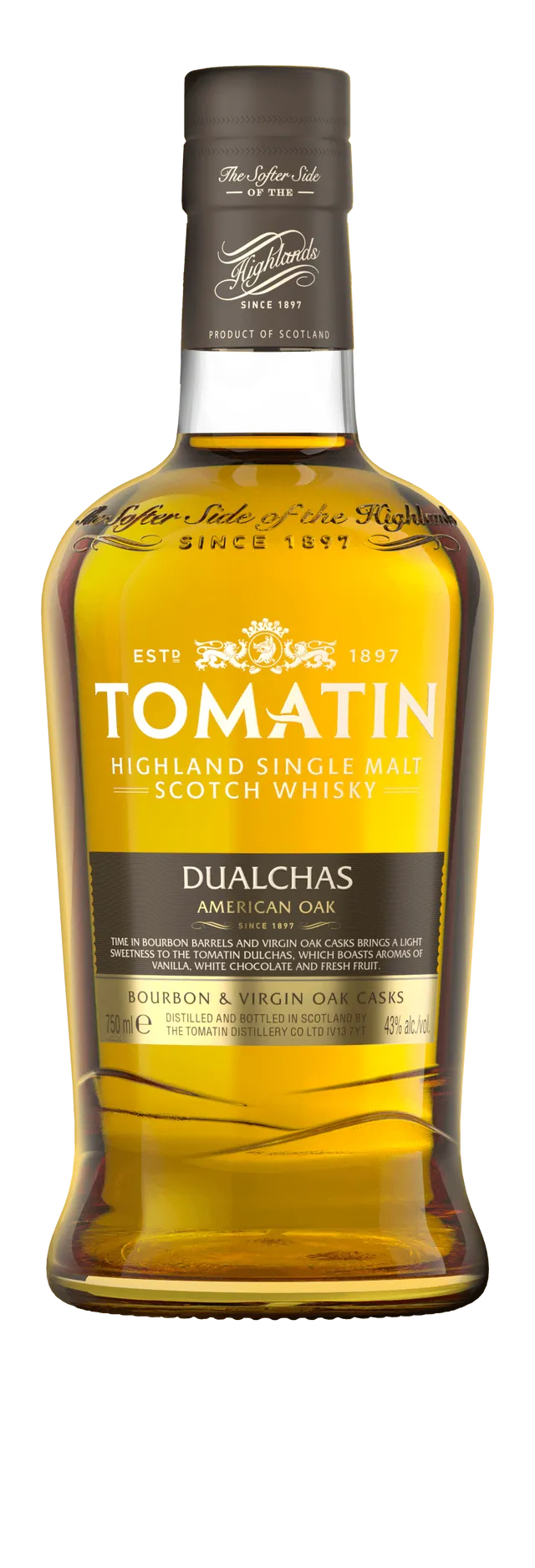 tomatin-dualchas-american-oak-single-malt-scotch-whisky-core-range-einstieg image 1
