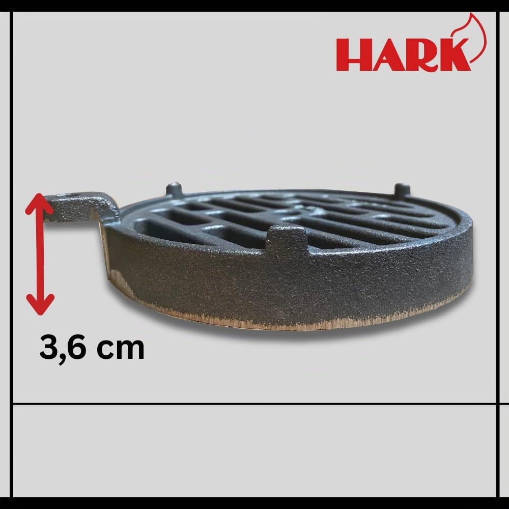 hark-gussrost-rund-185-mm-kamingussrost-ascherost image 5