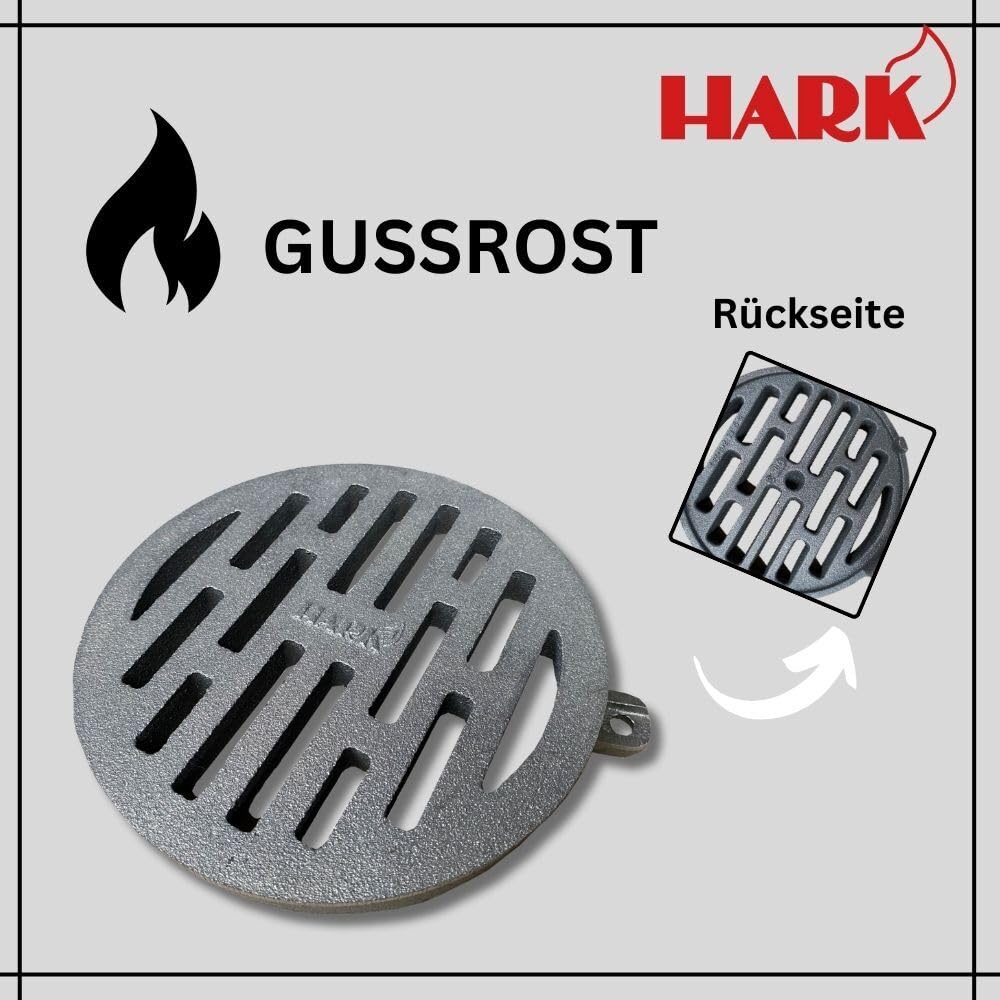 hark-gussrost-rund-185-mm-kamingussrost-ascherost image 2