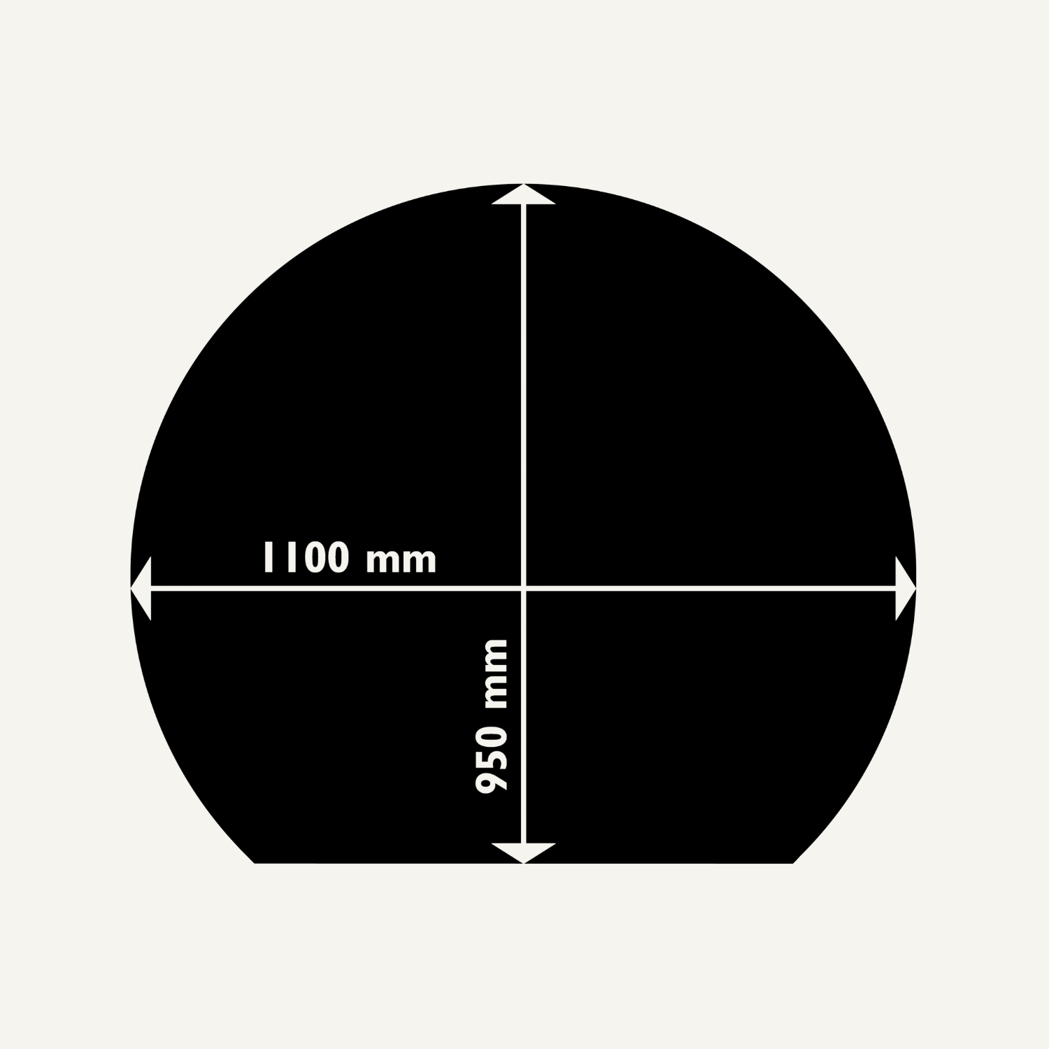 aduro-stahlbodenplatte-rund-mit-hinterkante-1-5-mm-schwarz image 1