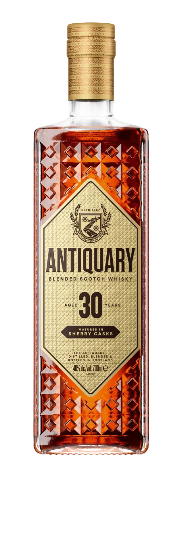 tomatin-the-antiquary-30-jahre-sherry-casks-blended-scotch-whisky image 1