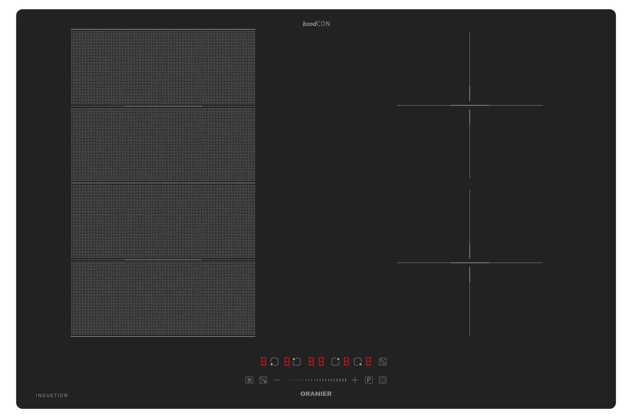 oranier-kxi480-flexx-induktionskochfeld-mit-slider-und-booster image 1