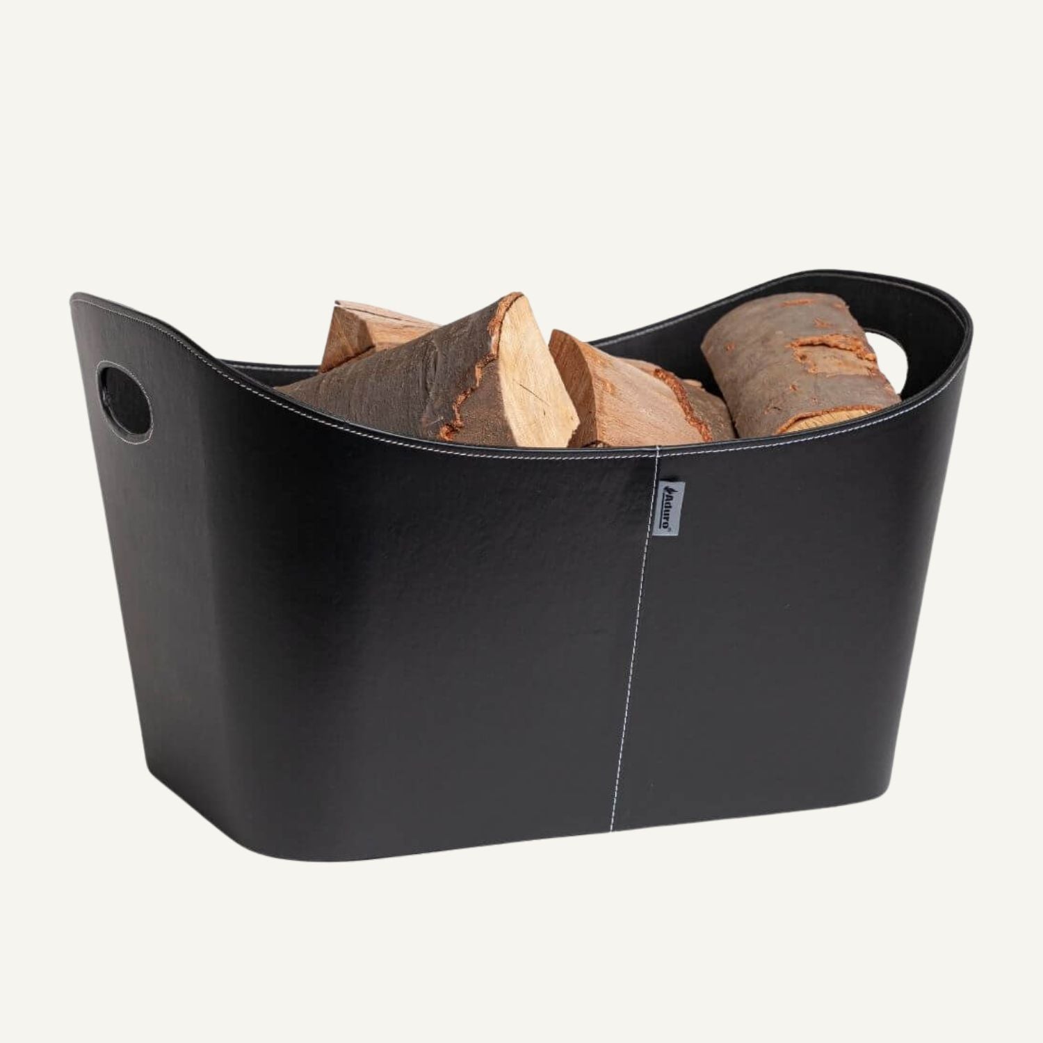 aduro-baseline-holzkorb-imitat-leder-mit-griffen image 1