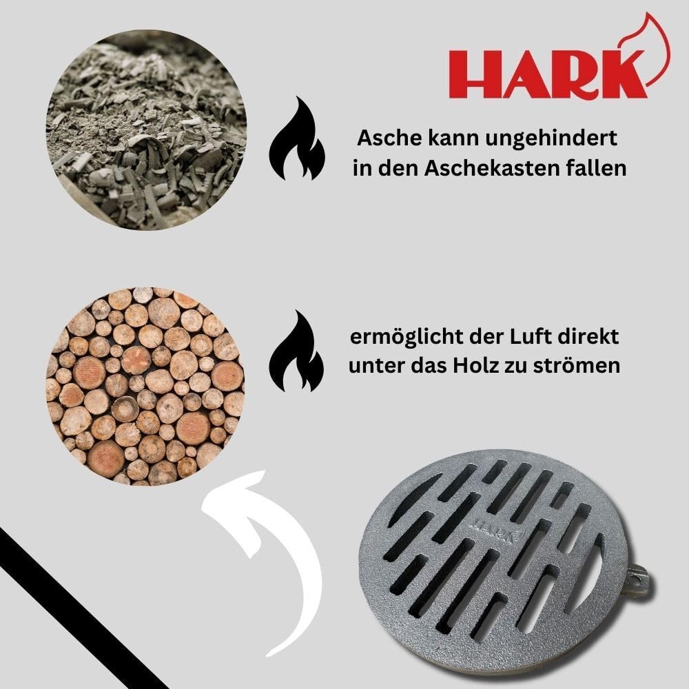 hark-gussrost-rund-185-mm-kamingussrost-ascherost image 3