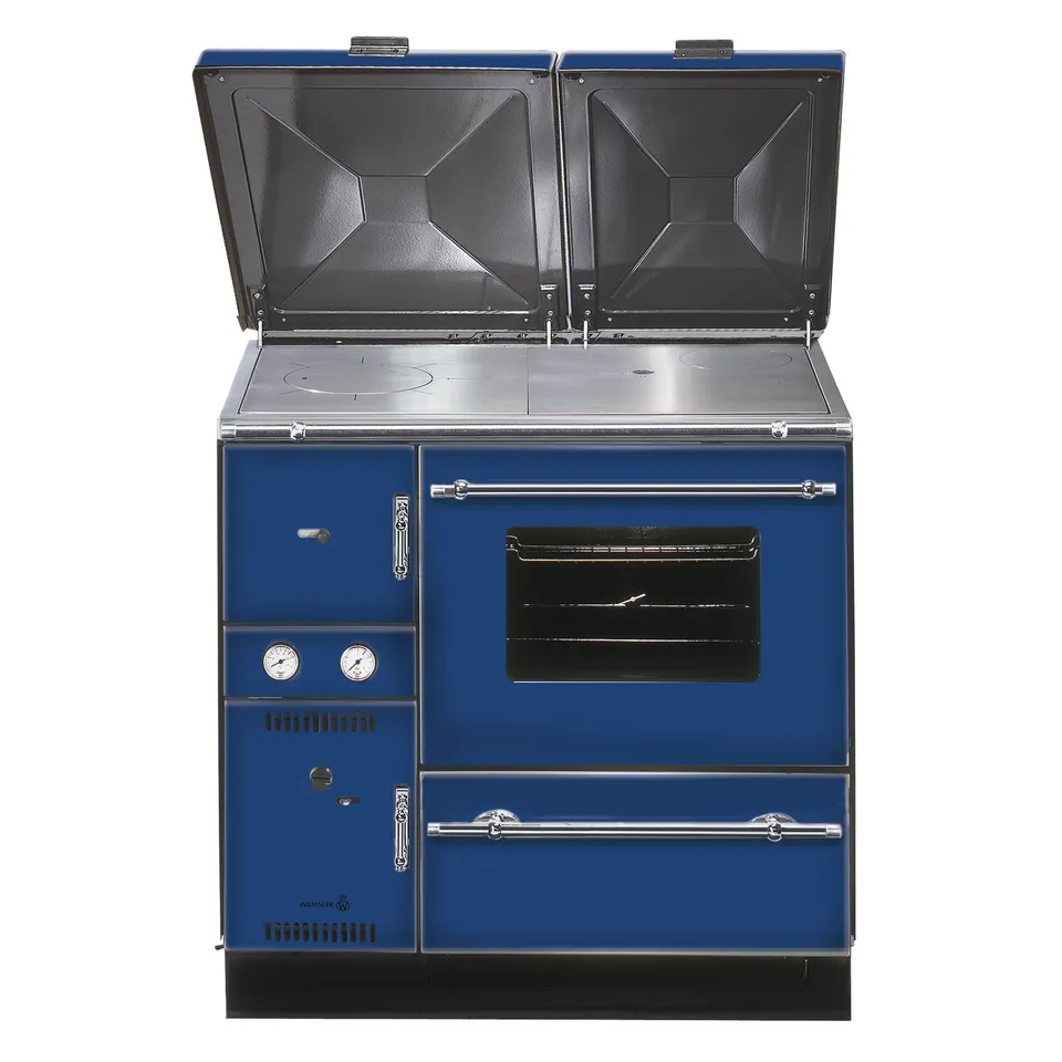 wamsler-k148-cl-holzherd-wasserf-hrend-blau-23-kw-90-cm image 1