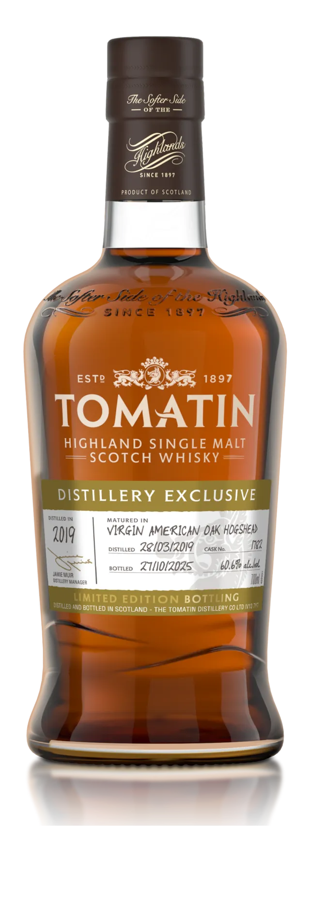tomatin-distillery-exclusive-single-cask-virgin-oak-2019-single-malt-whisky image 1