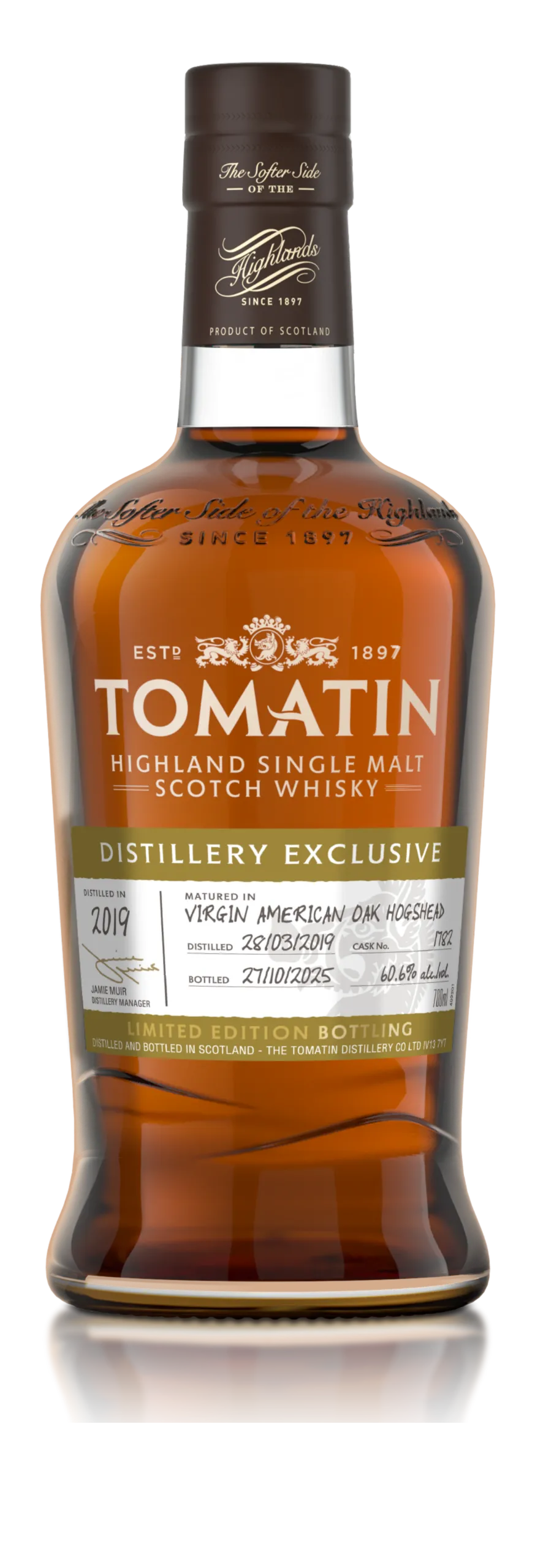 tomatin-distillery-exclusive-single-cask-virgin-oak-2019-single-malt-whisky image 1