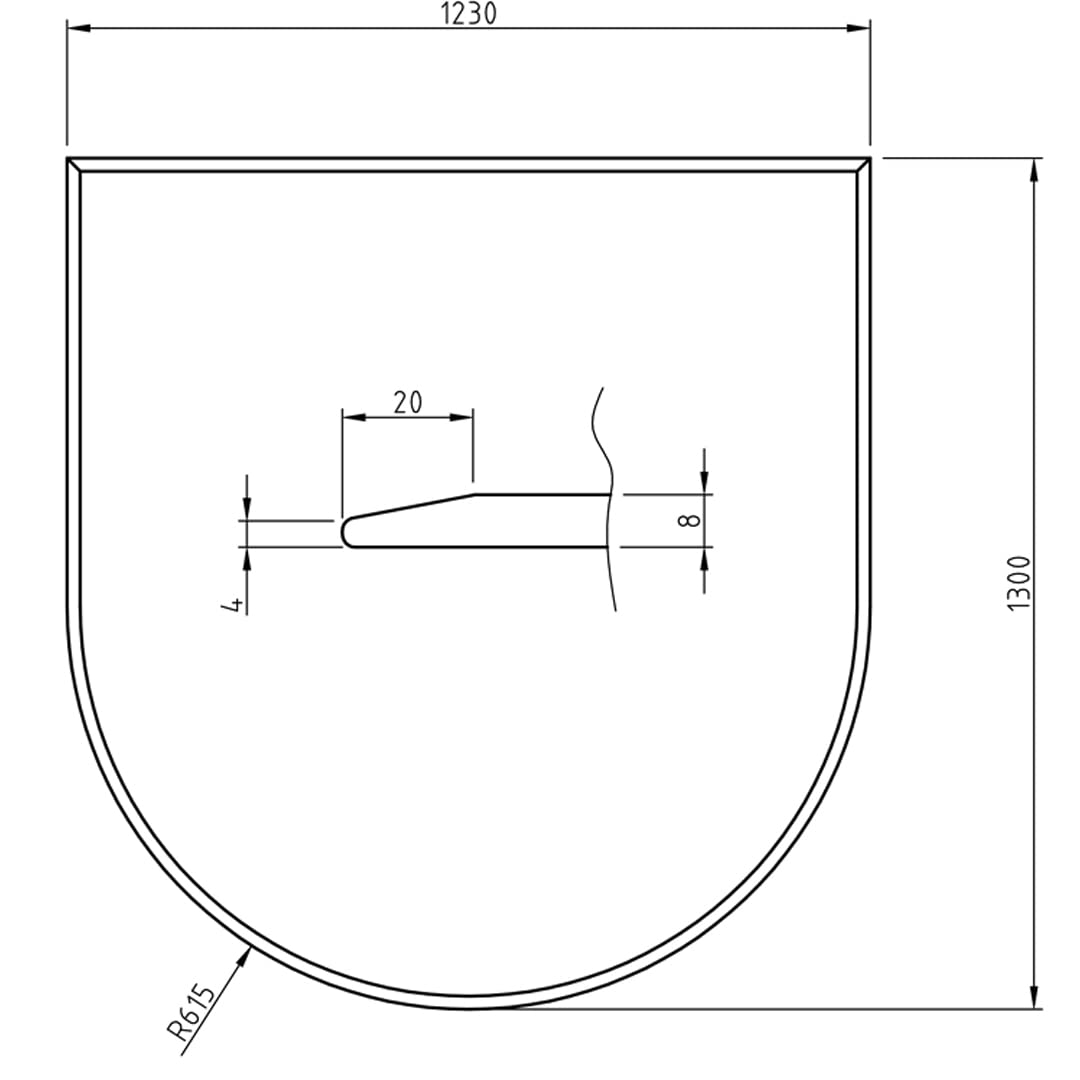 hark-kamin-bodenplatte-glas-1230-x-1300-x-8-mm-facettenschliff image 2