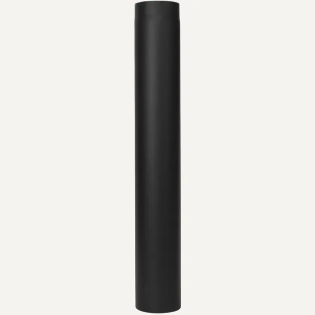 aduro-rauchrohrverl-ngerung-1000-mm-ofenrohr-schwarz-metallic image 1