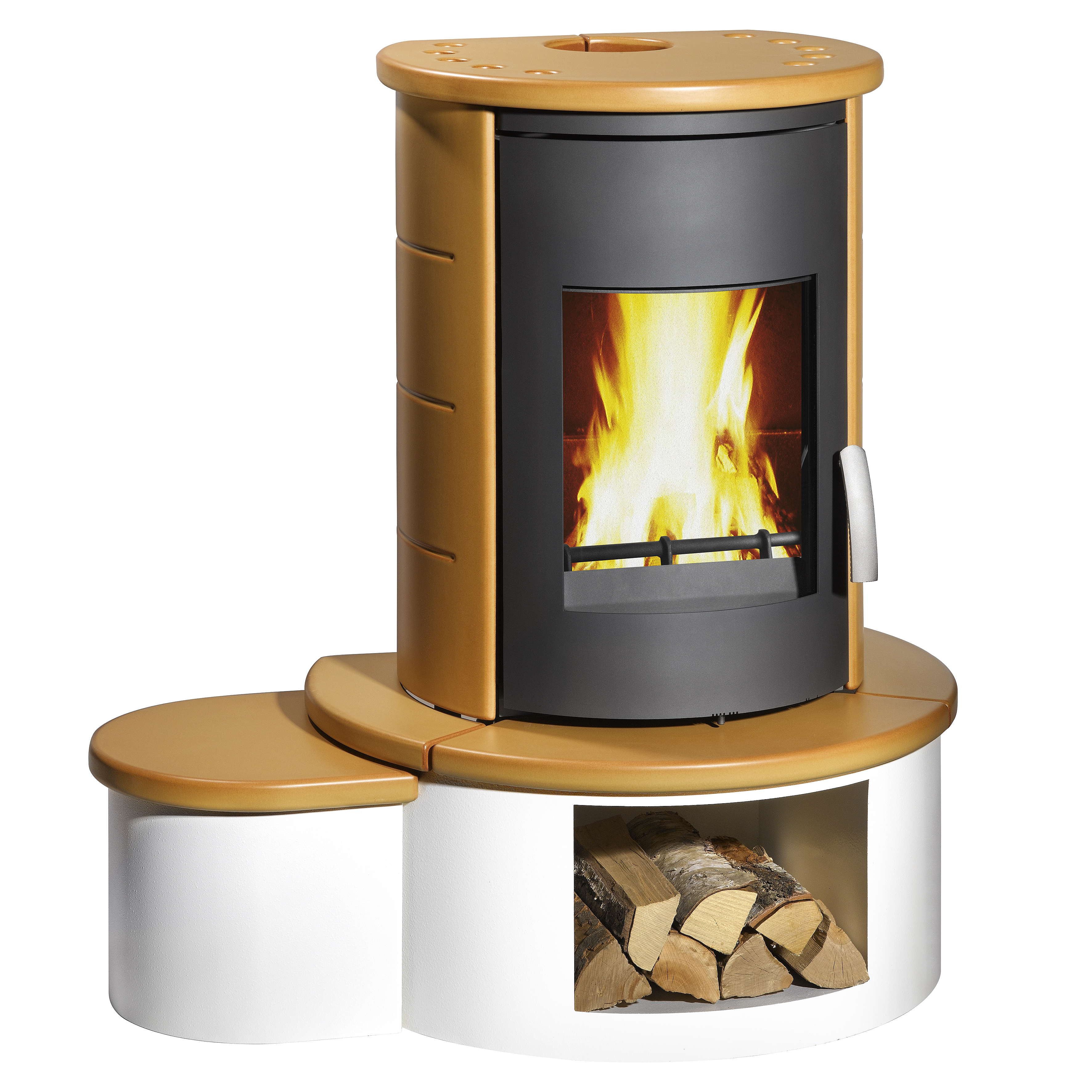 wamsler-rona-kachelkaminbausatz-terracotta-8-kw image 1