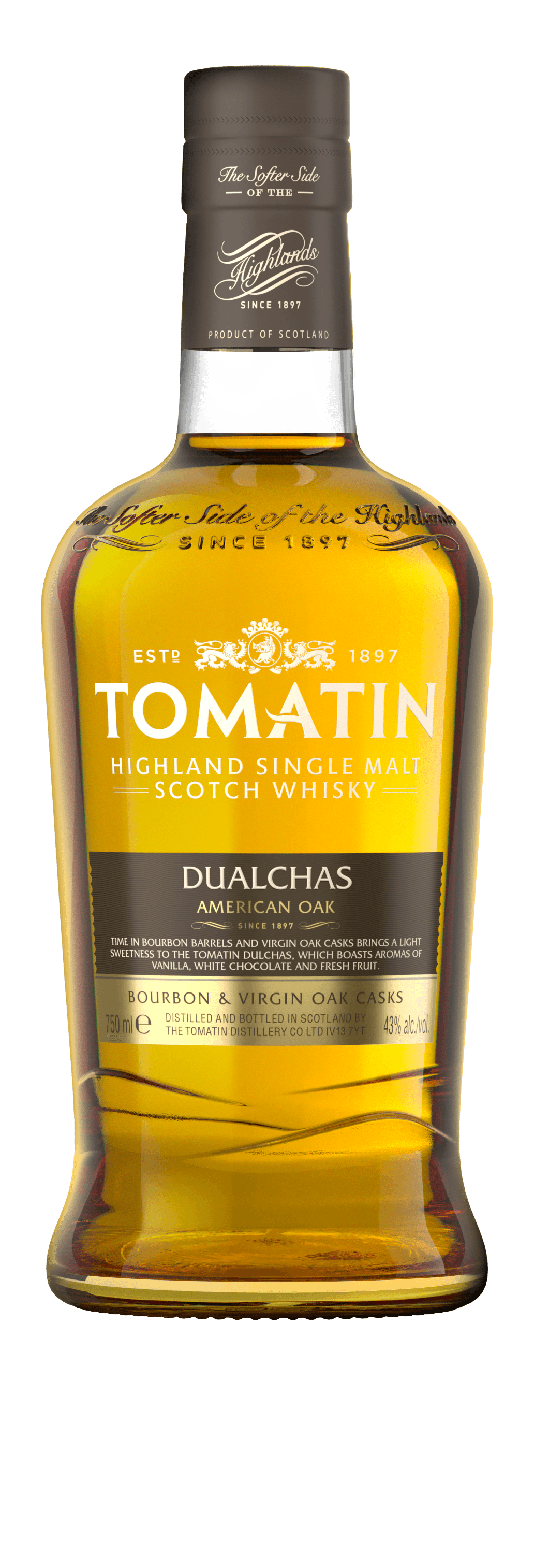 tomatin-dualchas-american-oak-single-malt-scotch-whisky-core-range-einstieg image 1