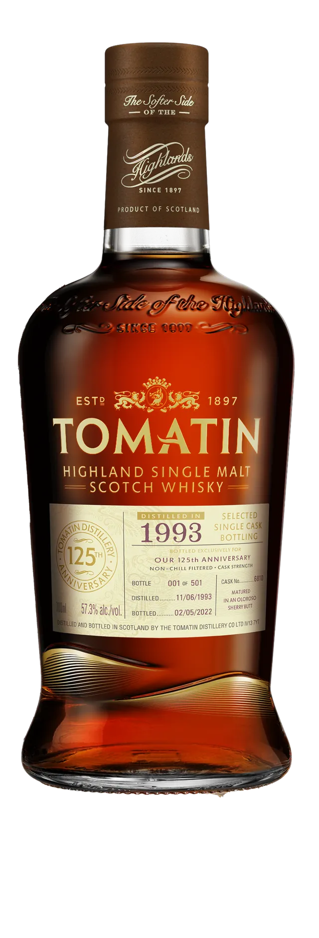 tomatin-1993-single-cask-single-malt-scotch-whisky-oloroso-sherry image 1