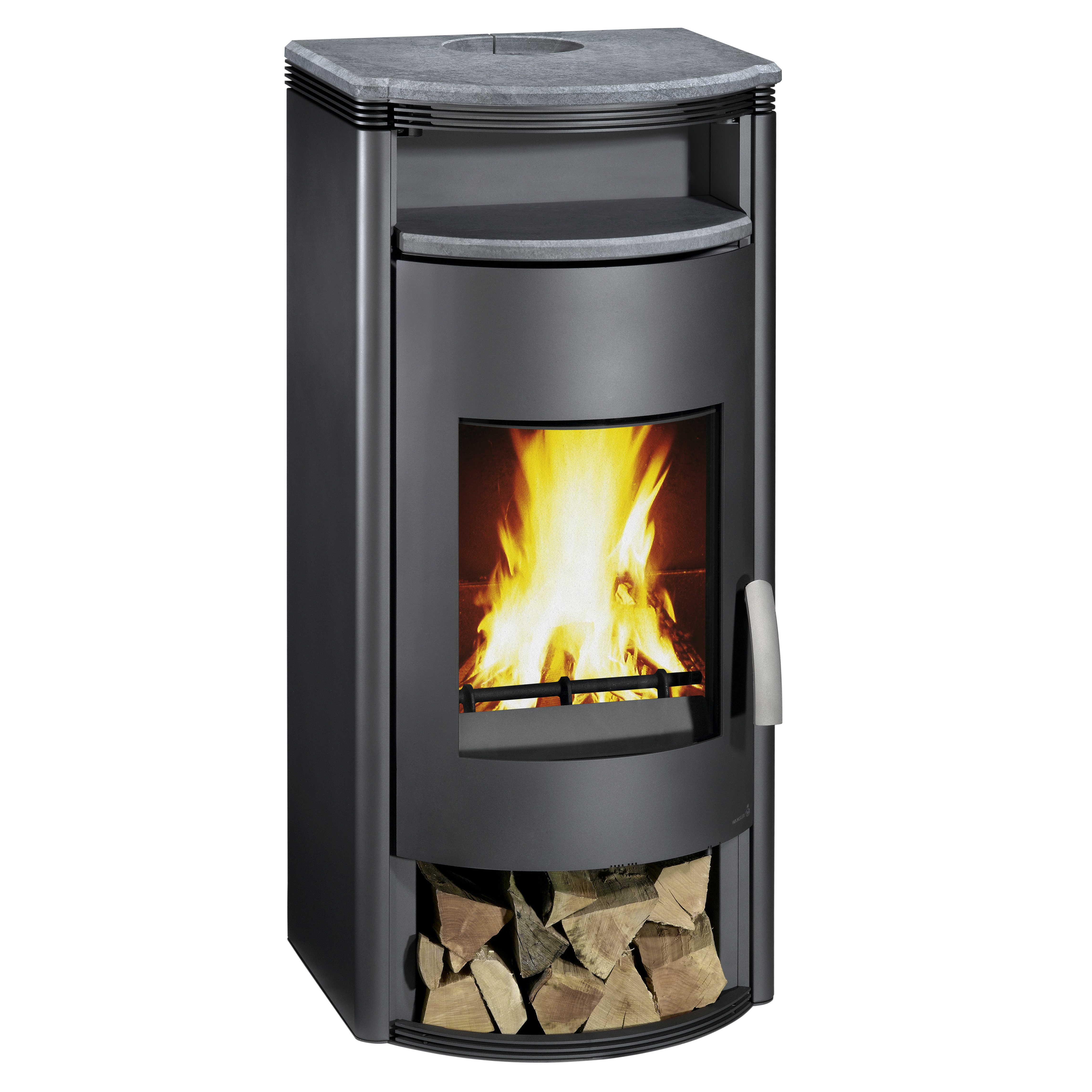 wamsler-wega-kaminofen-mit-warmhaltefach image 1