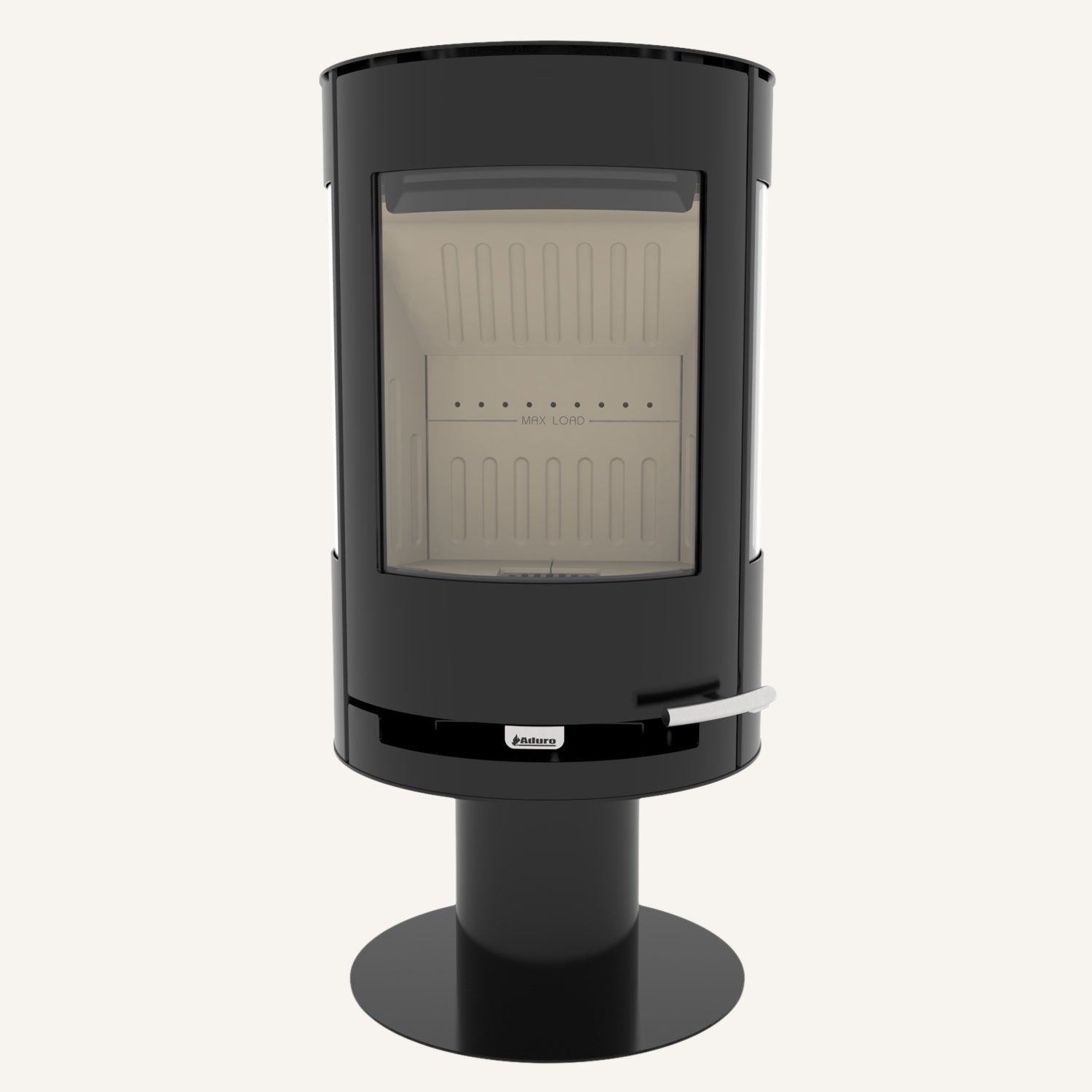 aduro-9-3-kaminofen-mit-sockel-und-seitenverglasung image 3