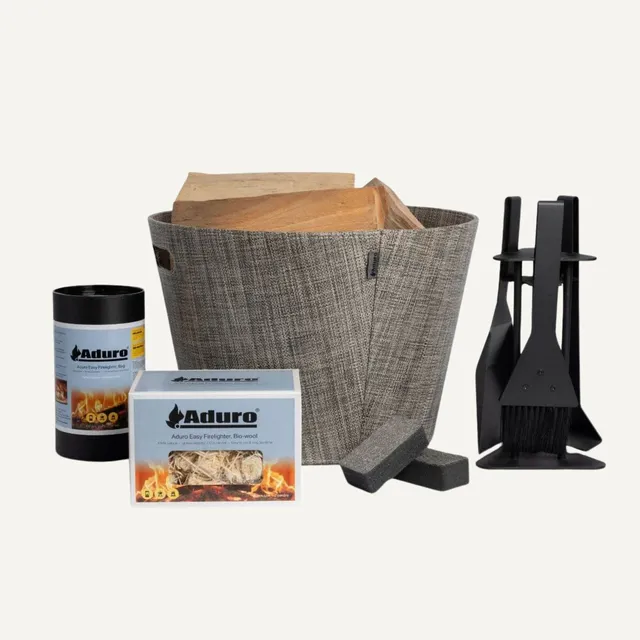 aduro-zubeh-rpaket-3-holzkorb-kaminbesteck image 1
