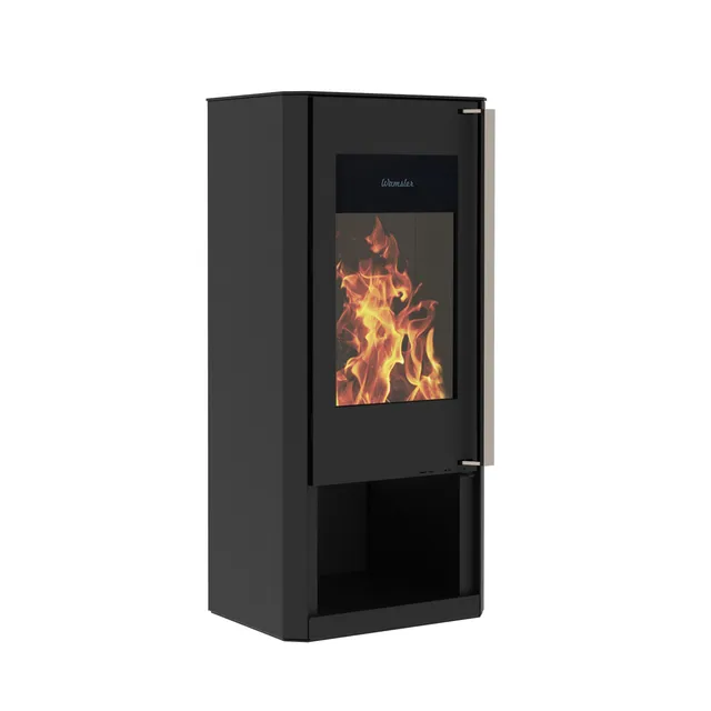 wamsler-turon-kaminofen-8-kw-stahl-schwarz image 1
