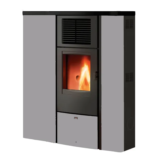 wamsler-westminster-po-90-pelletofen-grau-8-5-kw image 1