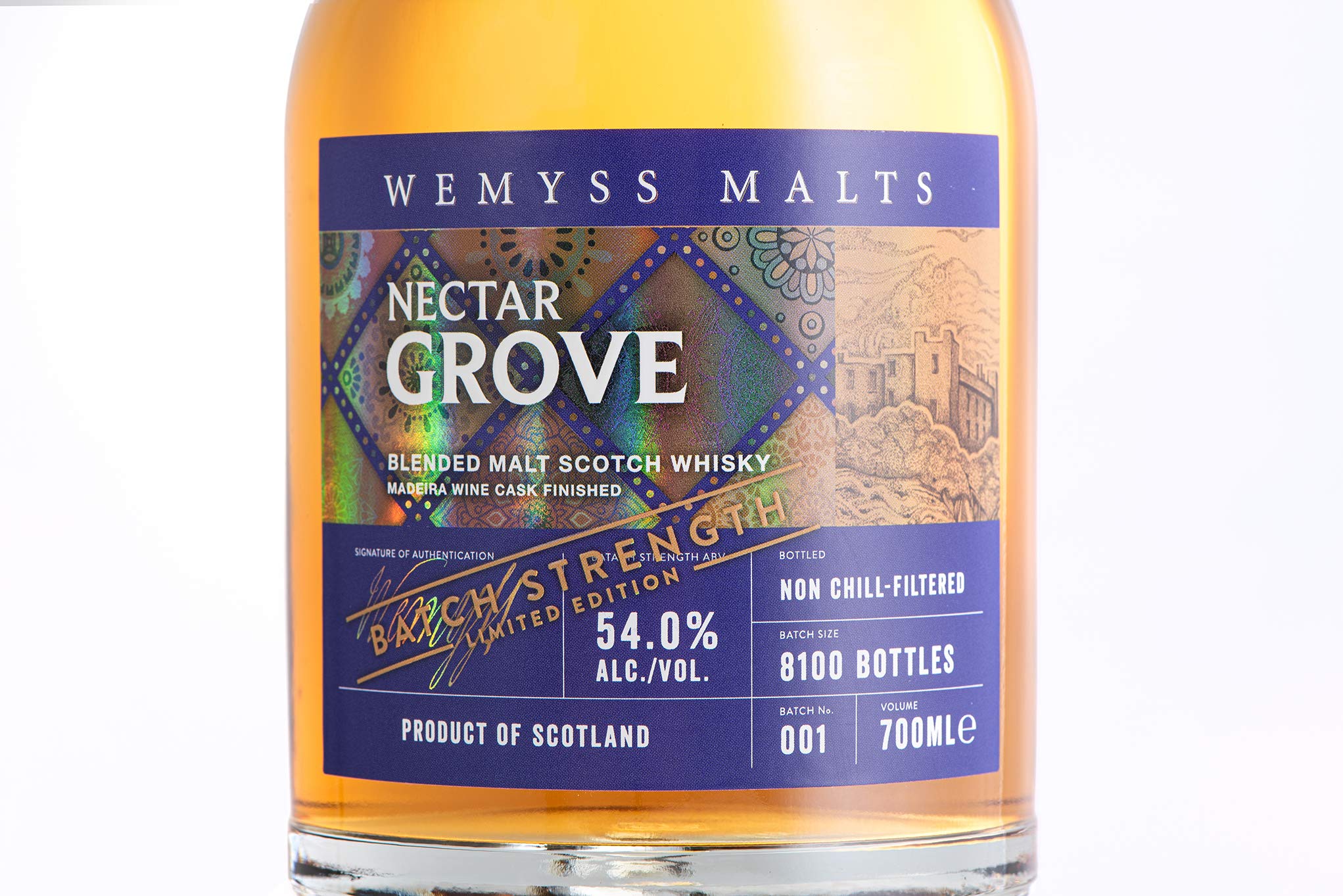 wemyss-malts-nectar-grove-blended-malt-scotch-whisky-batch-strength-54-0-7l-gesc image 3