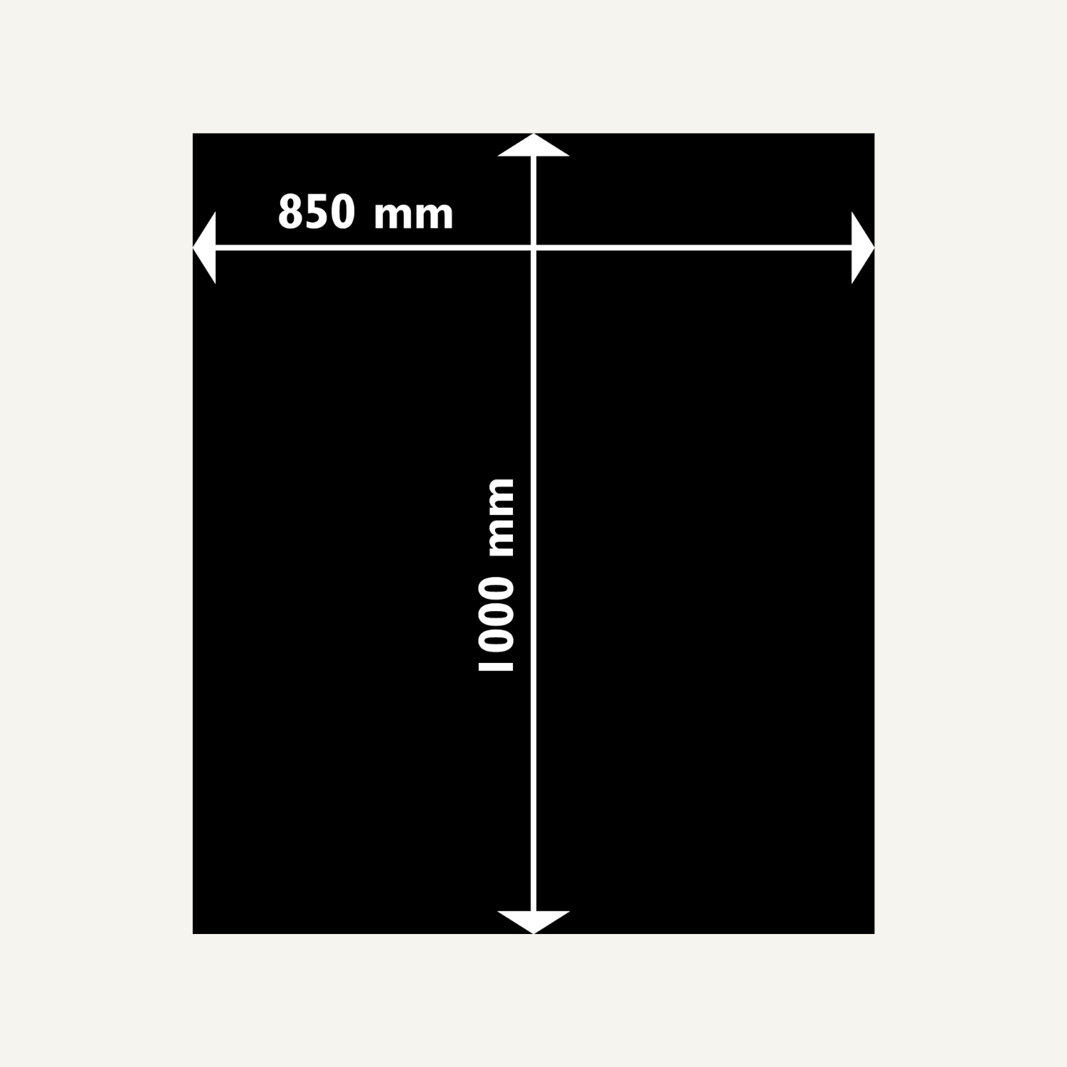 aduro-stahlbodenplatte-viereckig-1-5-mm-schwarz image 1
