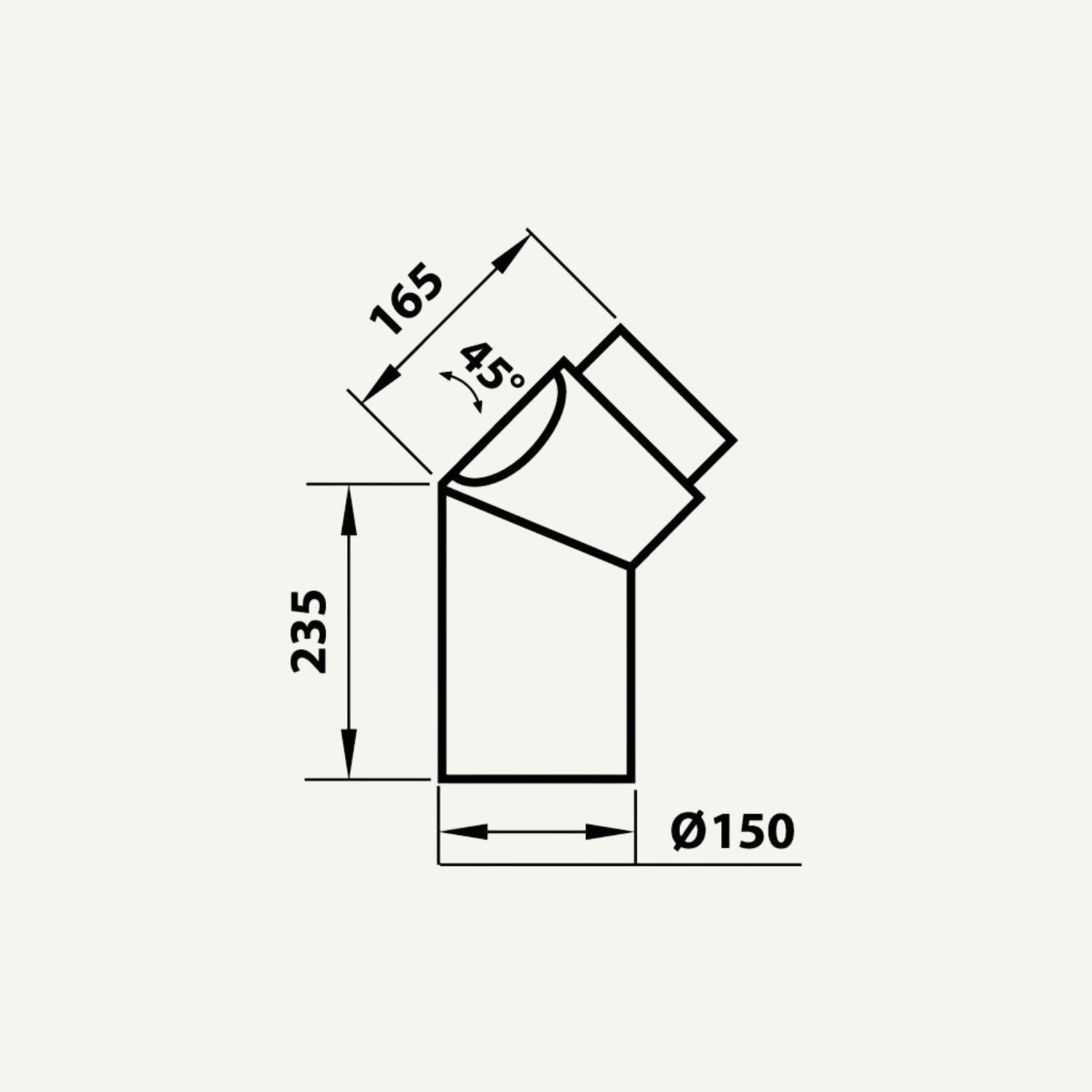 aduro-rauchrohrbogen-45-mit-reinigungs-ffnung-ofenrohr image 2