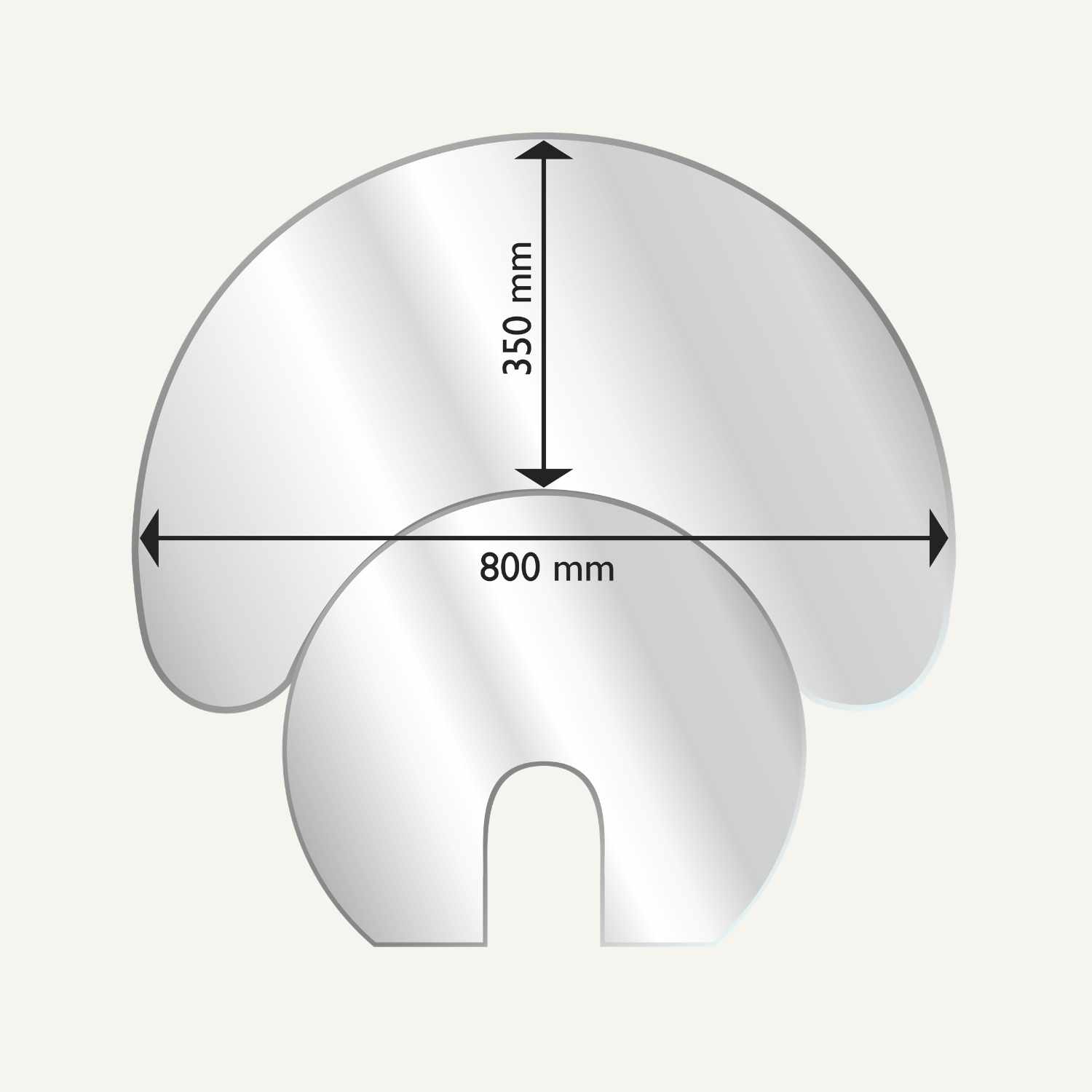 aduro-glasbodenplatte-halbmond-grau-6-mm image 1