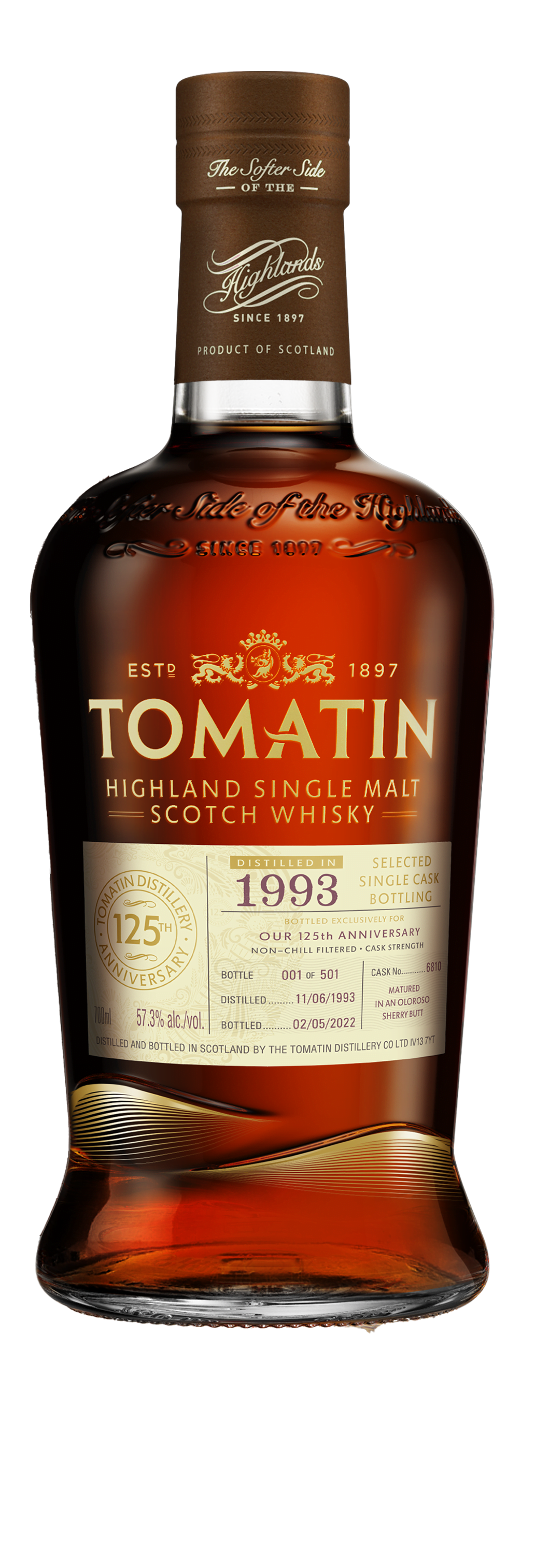 tomatin-1993-single-cask-single-malt-scotch-whisky-oloroso-sherry image 1
