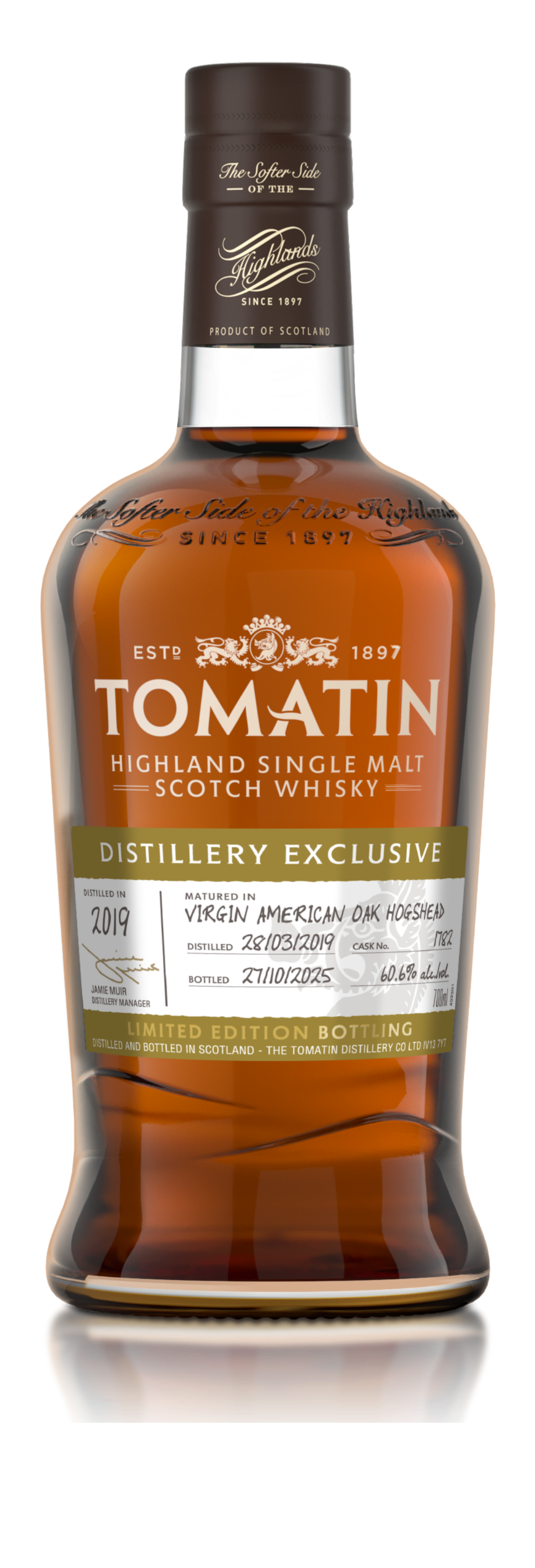 tomatin-distillery-exclusive-single-cask-virgin-oak-2019-single-malt-whisky image 1