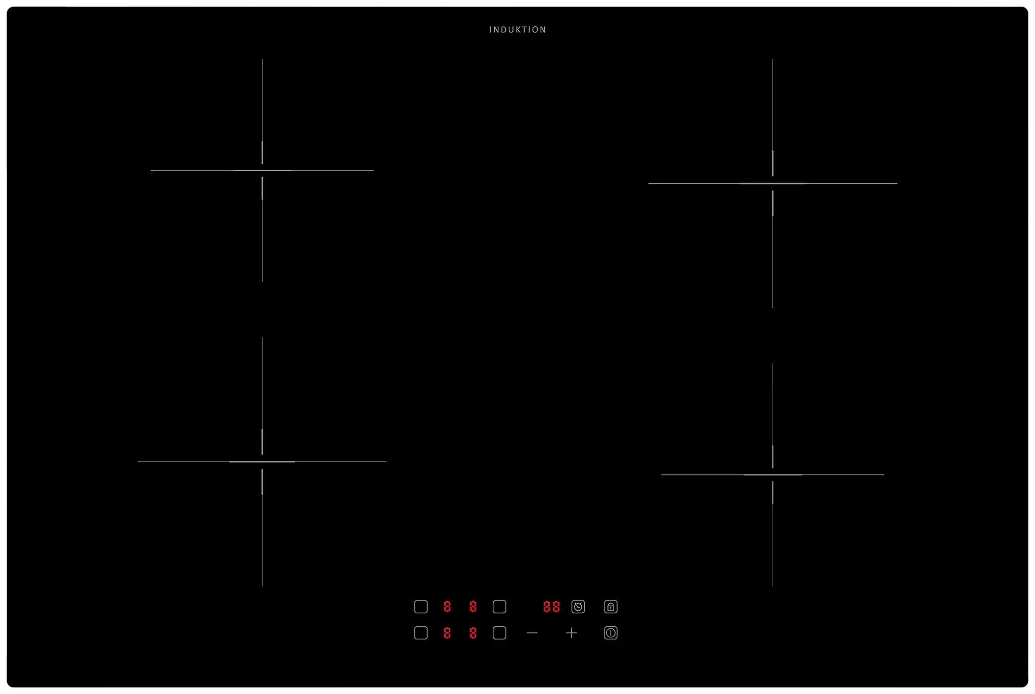 oranier-kfi980-induktionskochfeld-4-zonen-touch-control image 1