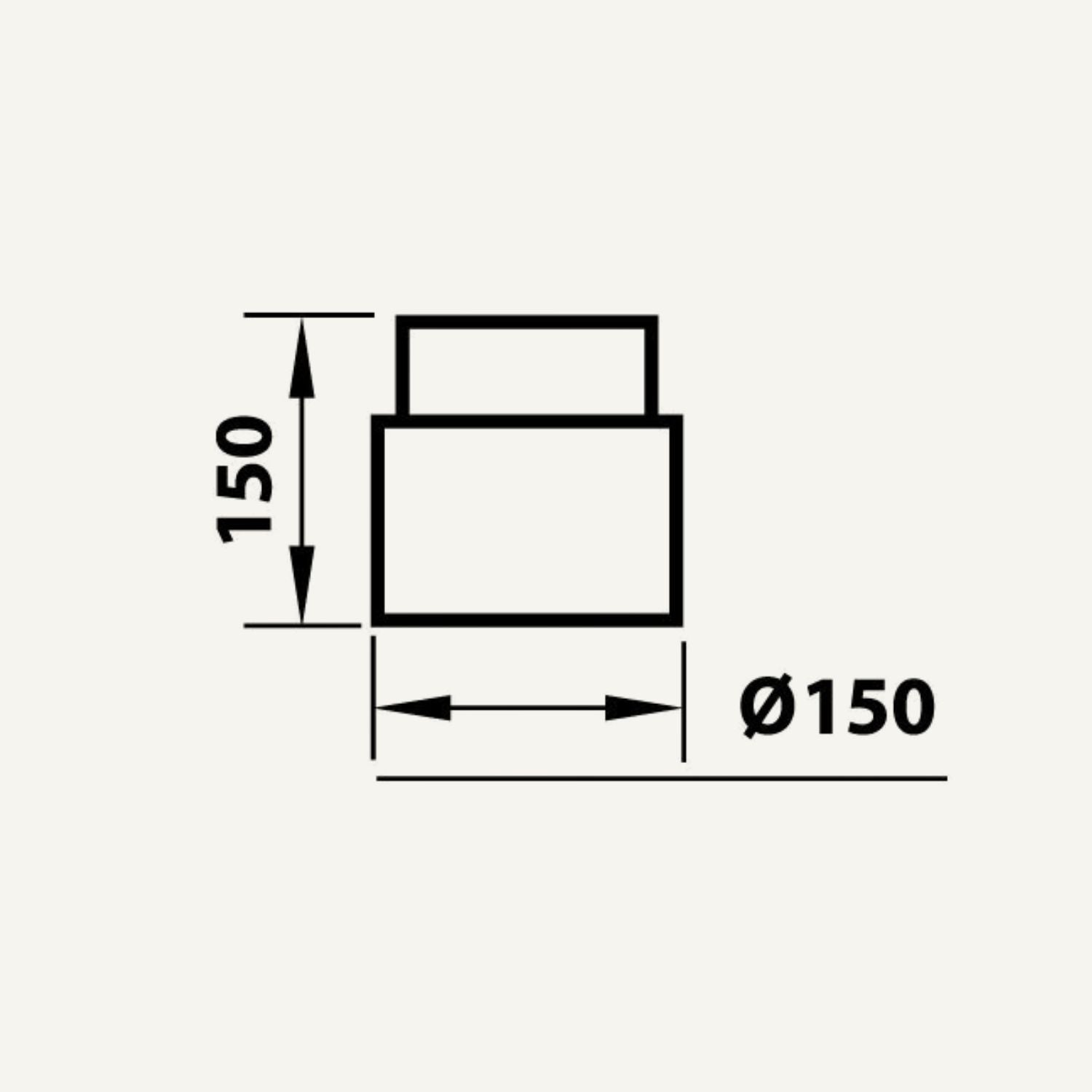 aduro-rauchrohrverl-ngerung-150-mm-gerade-schwarz-metallic-2-mm-stahl image 2