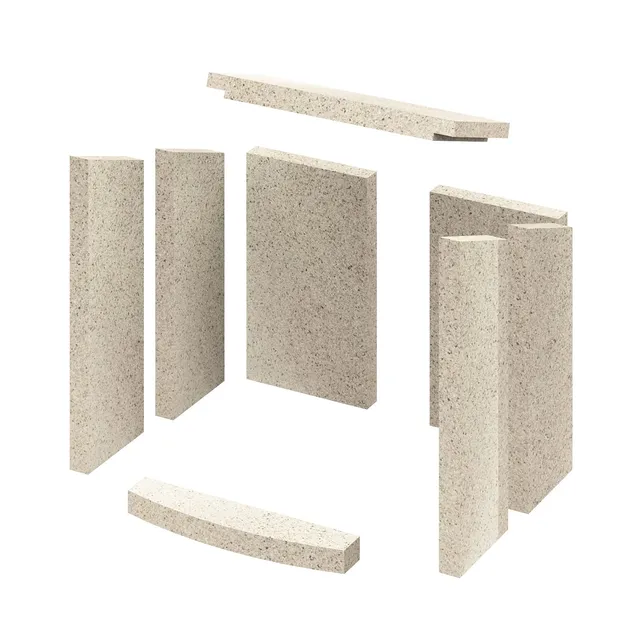 hark-feuerraumauskleidung-8-teilig-vermiculite-bodenstein-vorne-62-mm image 1