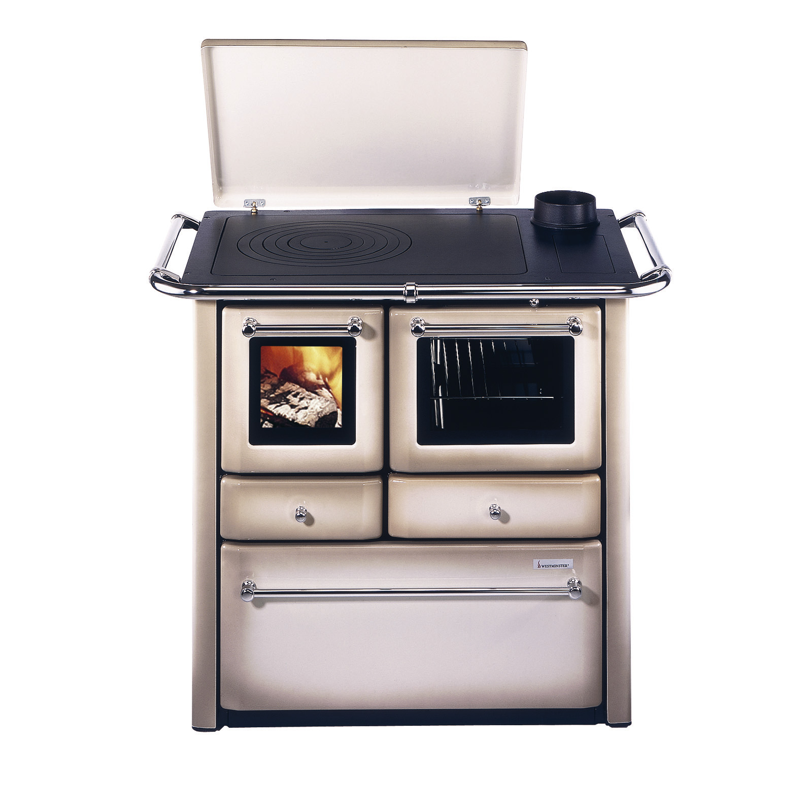 wamsler-westminster-k-185-f-cappuccino-landhausherd-7-kw image 1