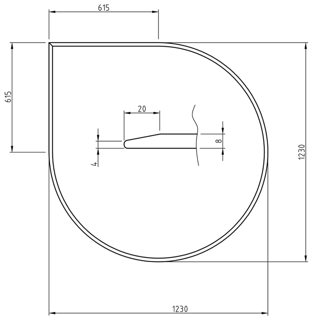 hark-funkenschutzplatte-glas-tropfenform-1230-x-1230-mm image 3