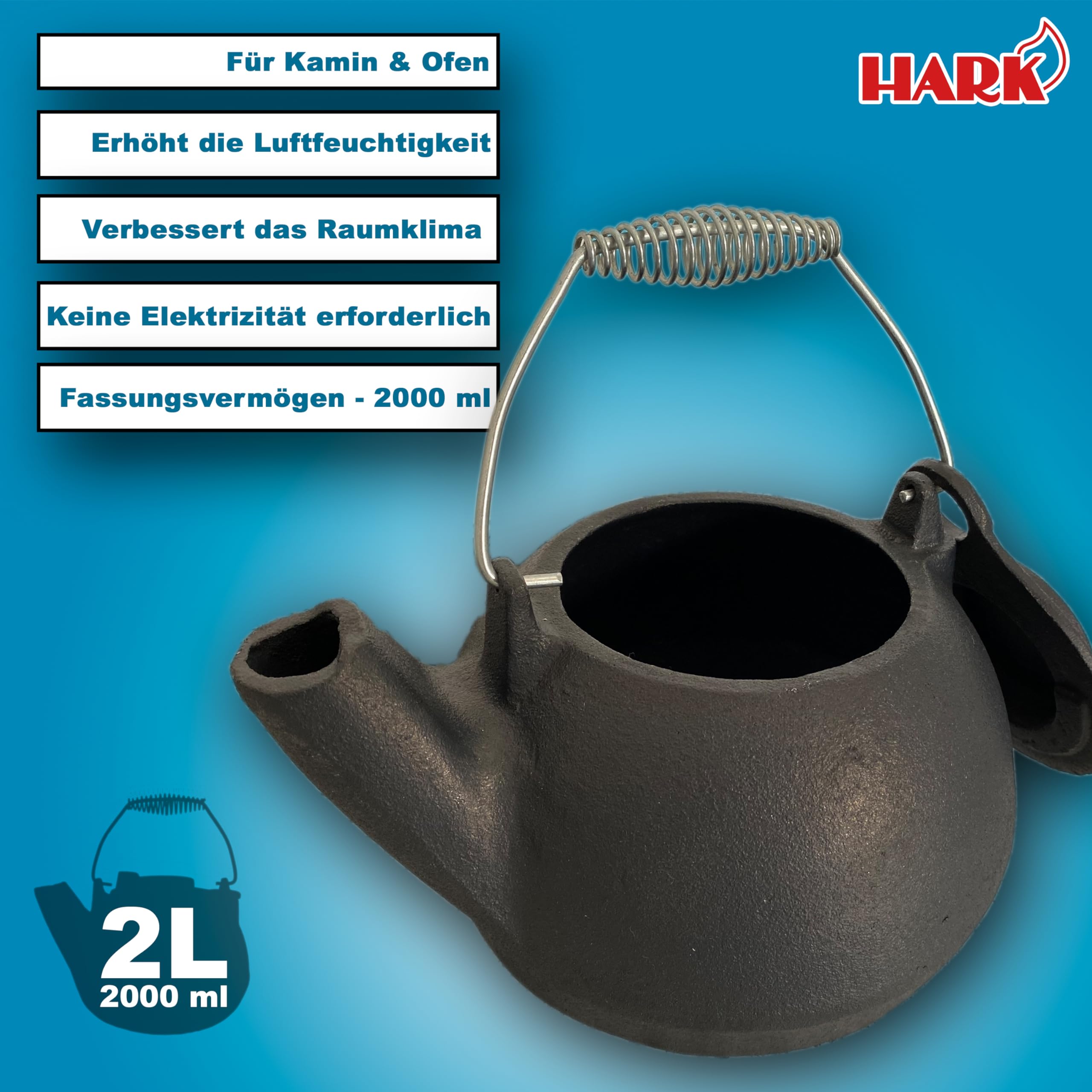 hark-gusskanne-massiv-gusseisen-luftbefeuchter-f-r-kaminofen image 8