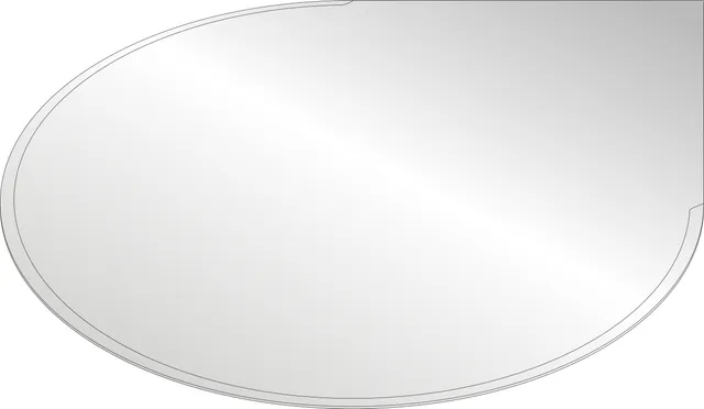 hark-funkenschutzplatte-glas-tropfenform-1230-x-1230-mm image 1
