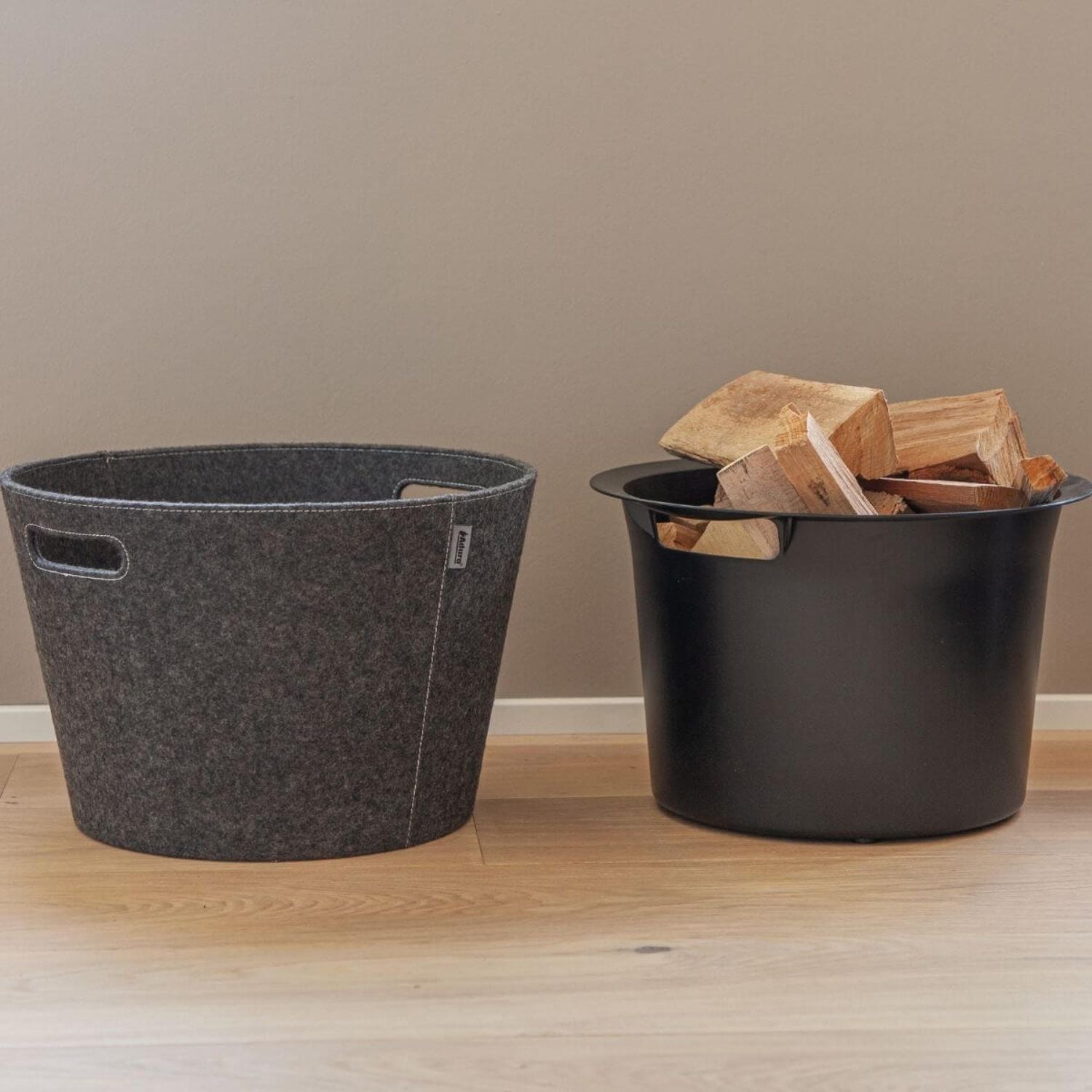 aduro-proline-holzkorbset-filz-grau-mit-einsatz-2-in-1 image 4