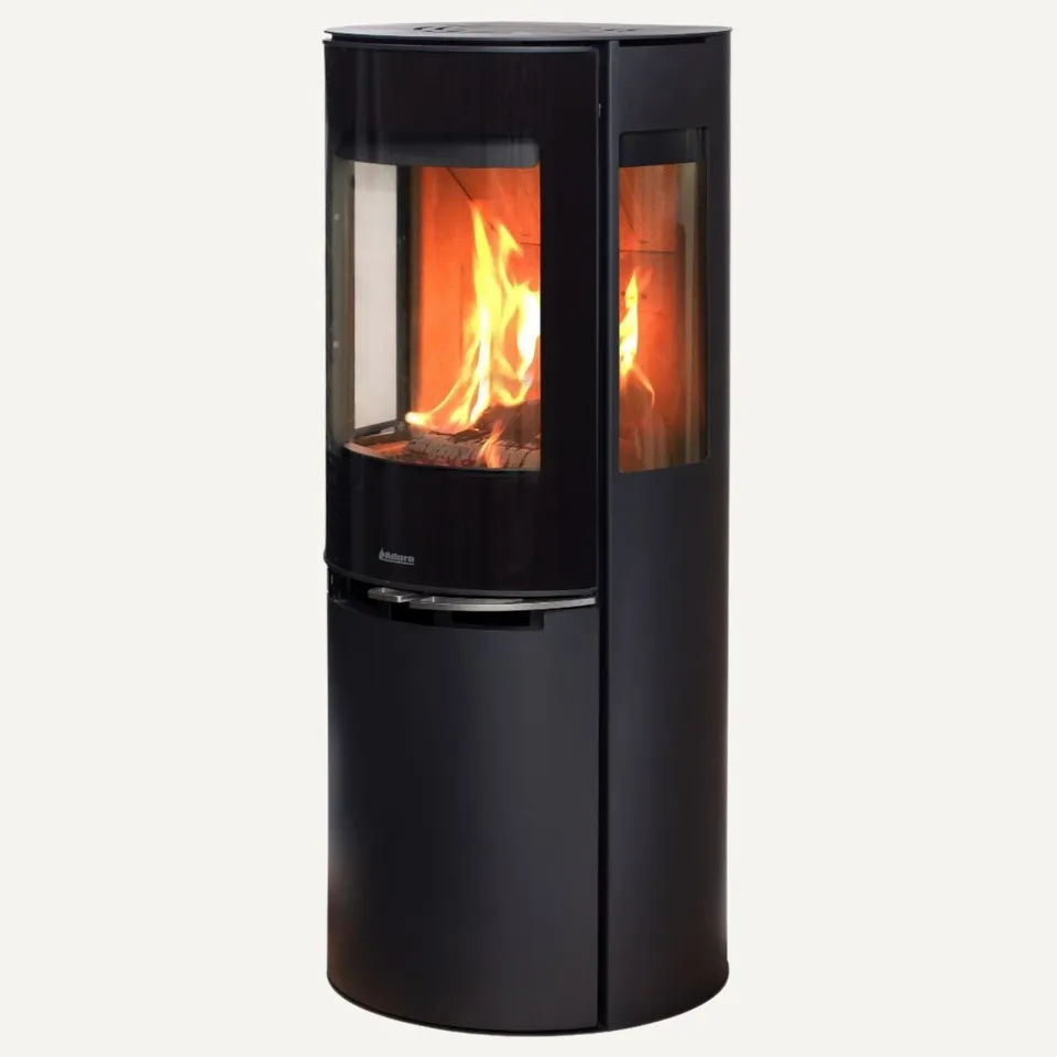 aduro-9-5-lux-kaminofen-120-cm-mit-glast-r-und-lagerraum image 1