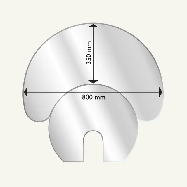 aduro-glasbodenplatte-halbmond-grau-6-mm image 1