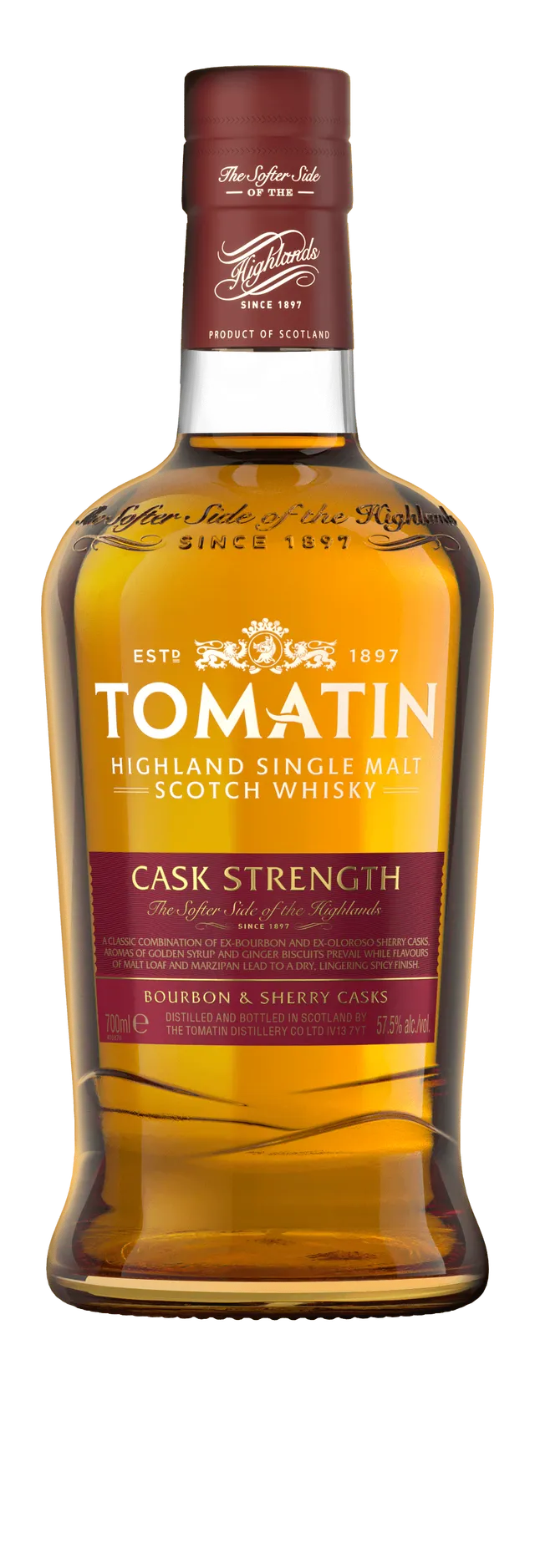 tomatin-cask-strength-bourbon-and-sherry-whisky image 1