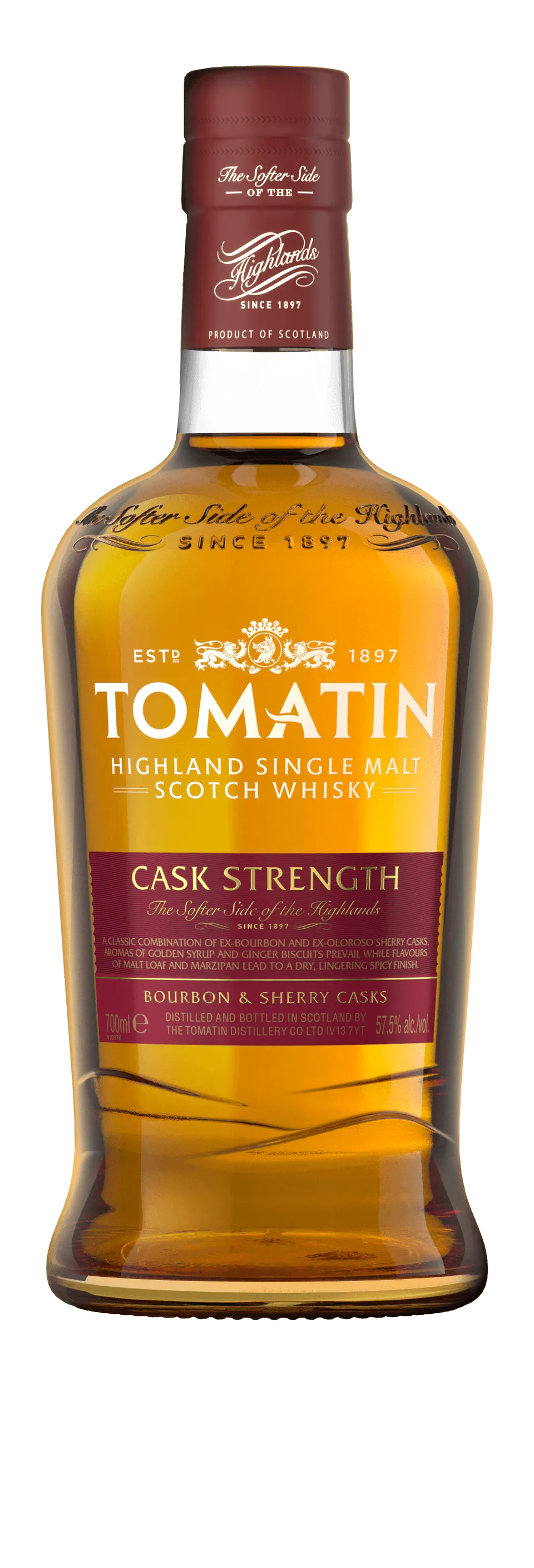 tomatin-cask-strength-bourbon-and-sherry-whisky image 1