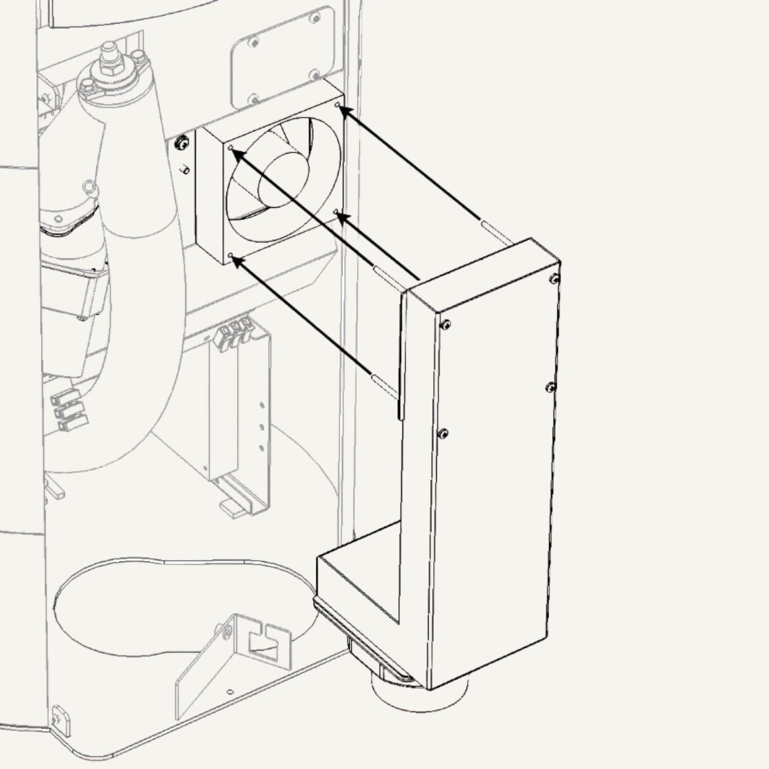 aduro-adapter-f-r-untere-externe-zuluft-hybridofen-bodeninstallation image 2