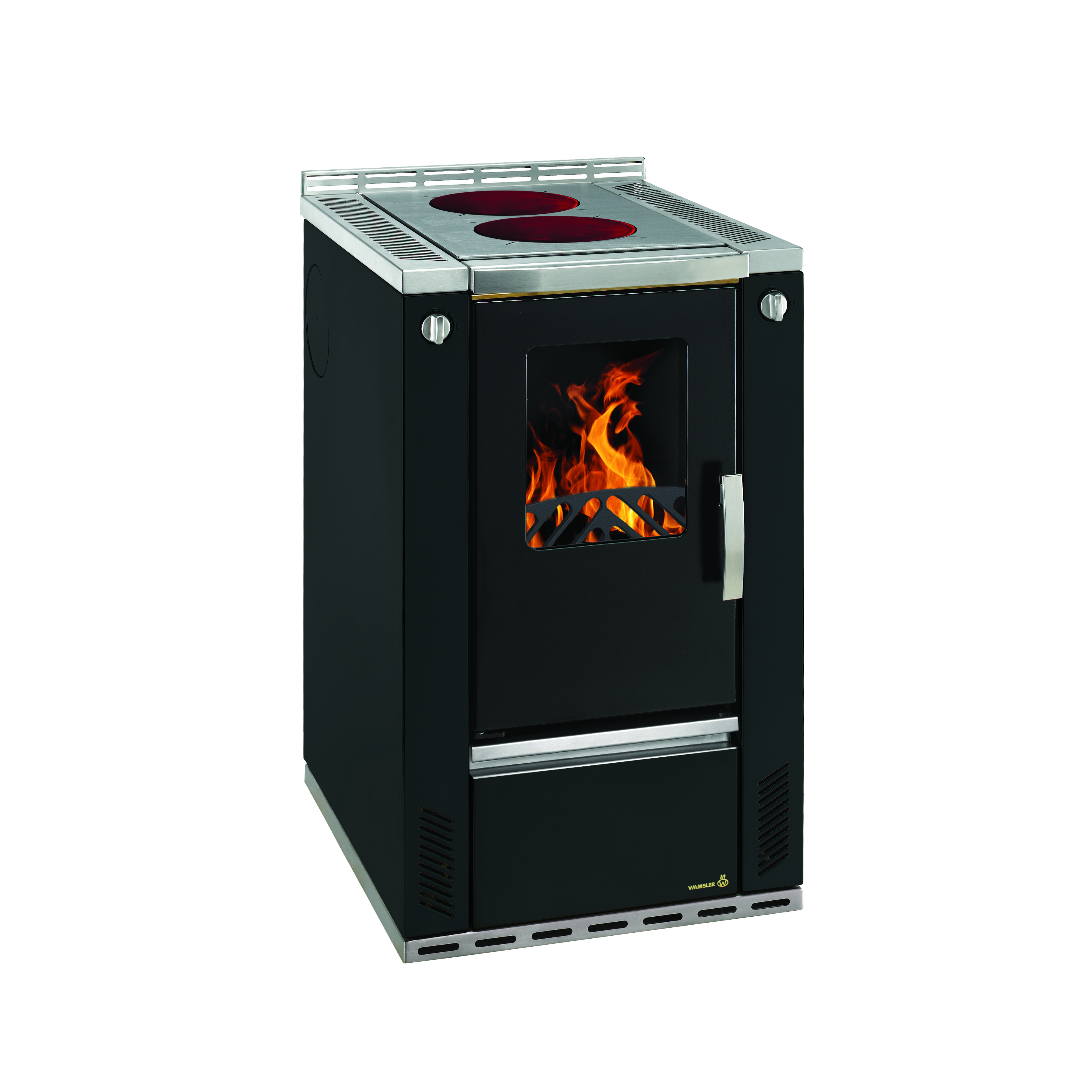 wamsler-w3-serie-w3-50-schwarz-6-kw-holzherd image 1