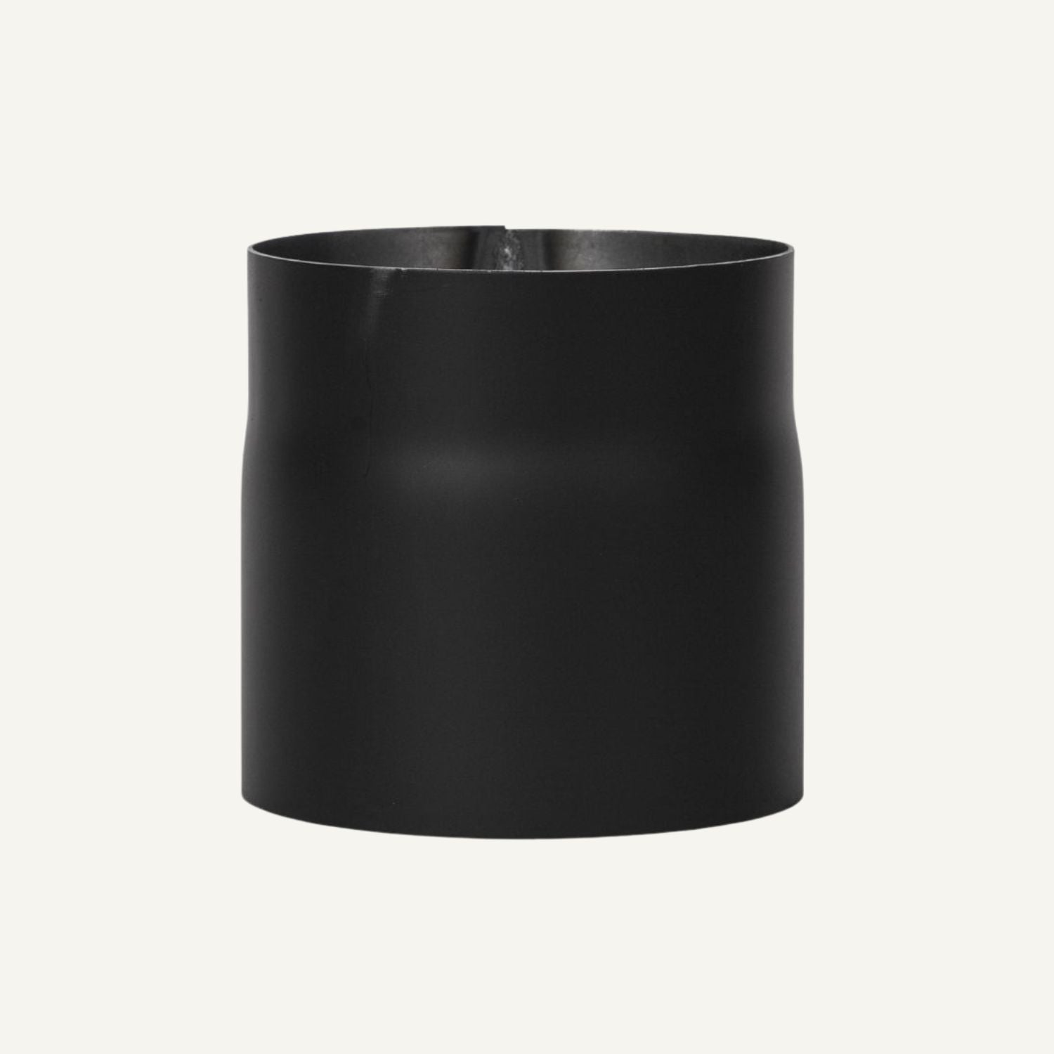 aduro-rauchrohrverl-ngerung-150-mm-gerade-schwarz-metallic-2-mm-stahl image 1